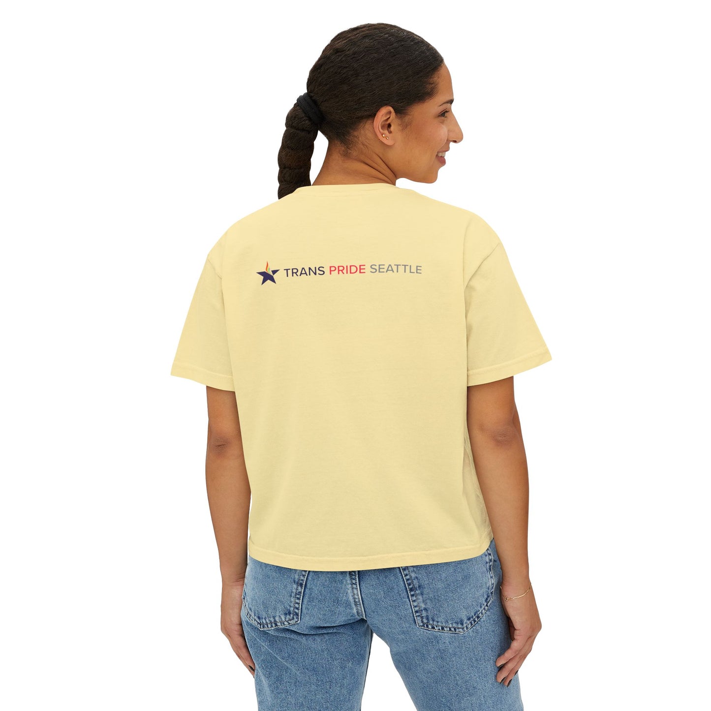 Bite the Hand Boxy Crop Tee