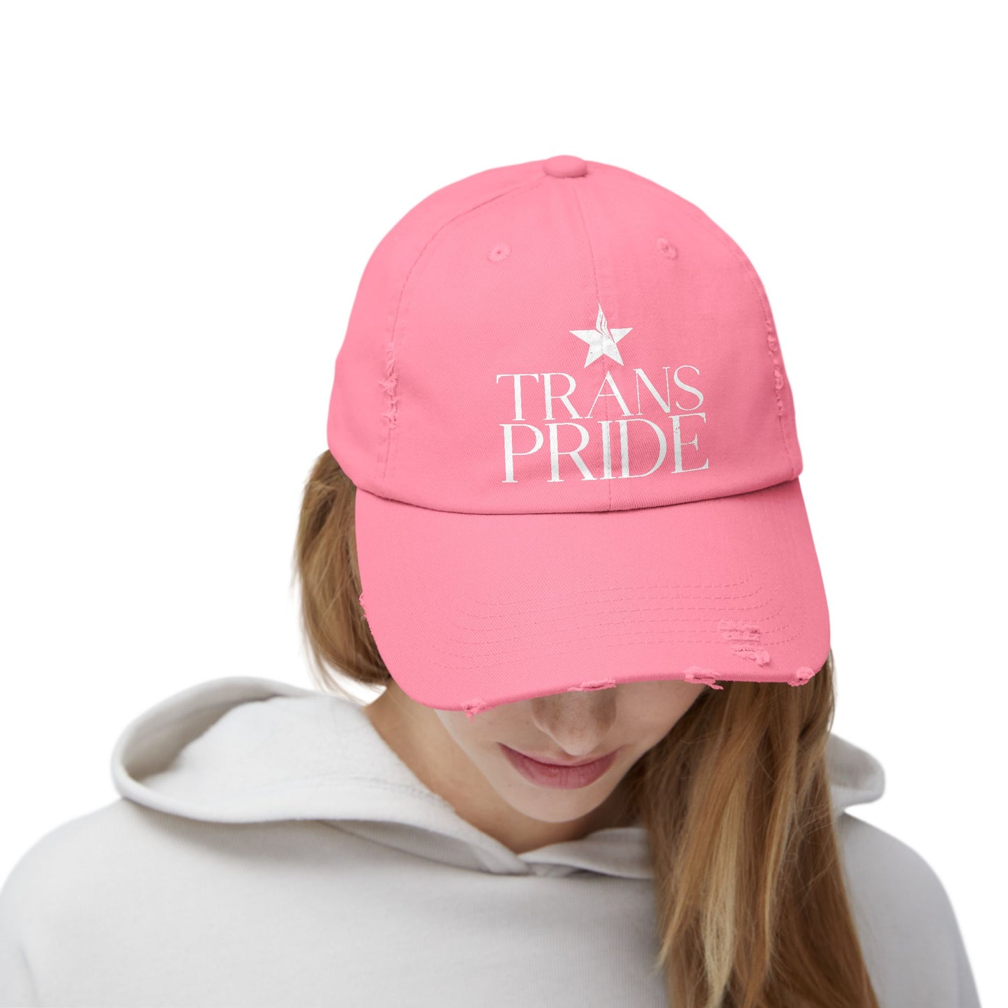 Trans Pride Distressed Dad Hat