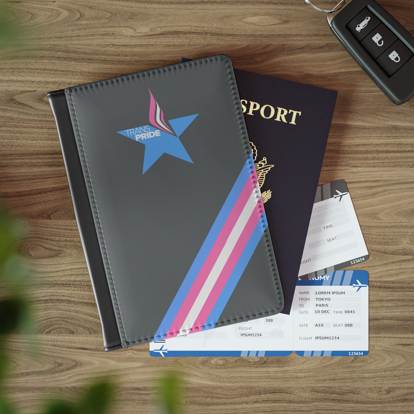 Trans Pride Passport Cover