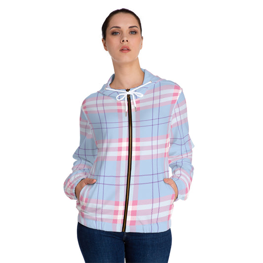 Chic Trans Pride Tartan Hoodie