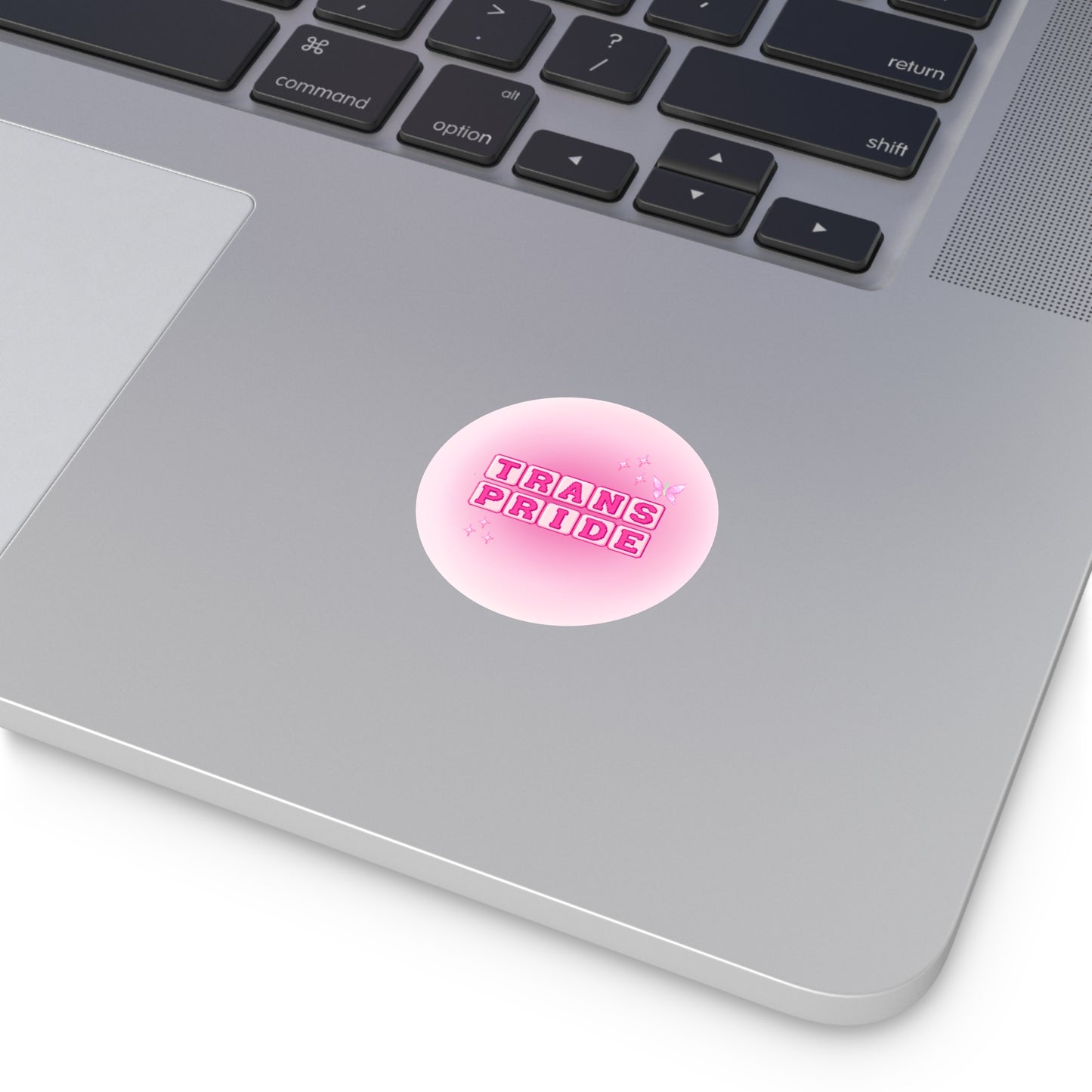 Trans Pride Pink Pixel Sticker