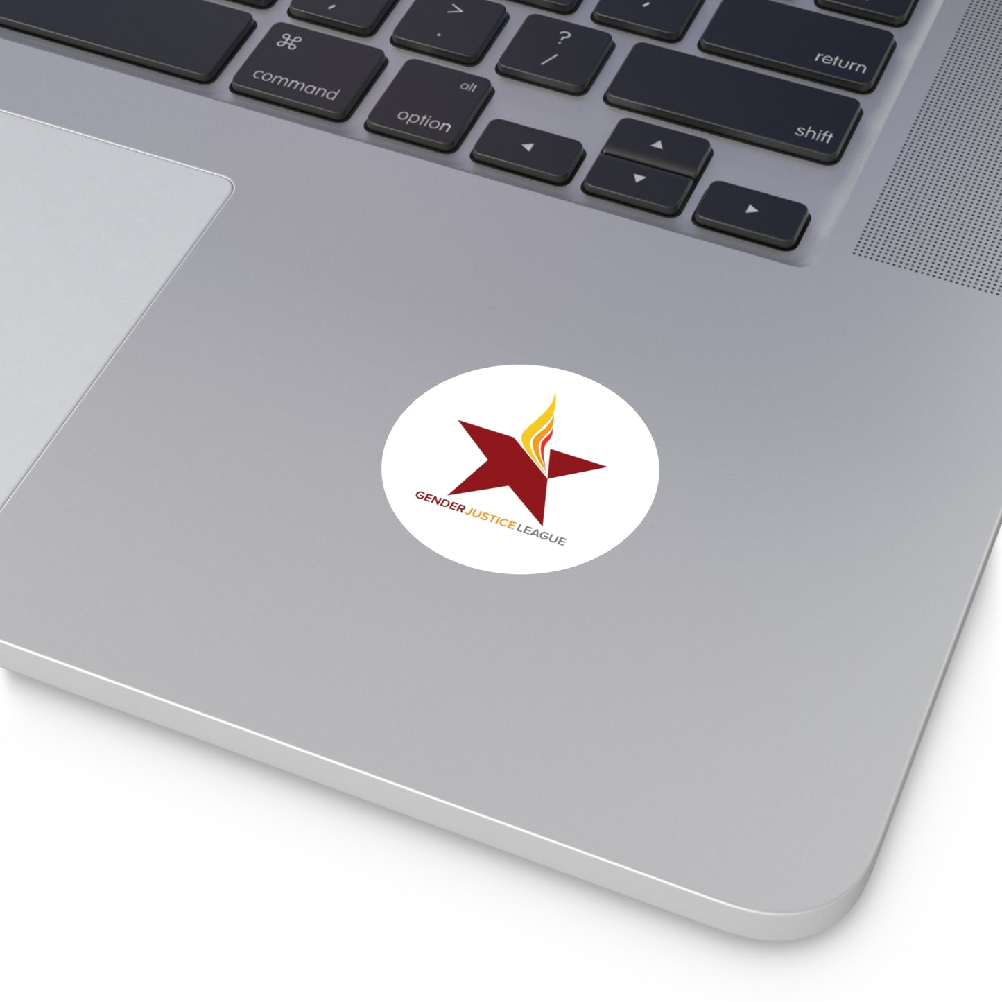 Gender Justice League Round Vinyl Sticker