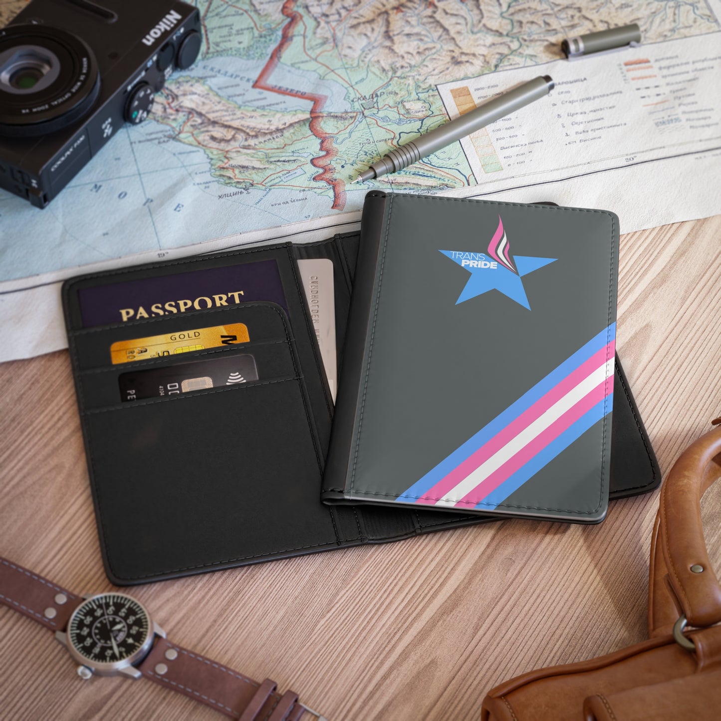Trans Pride Passport Cover