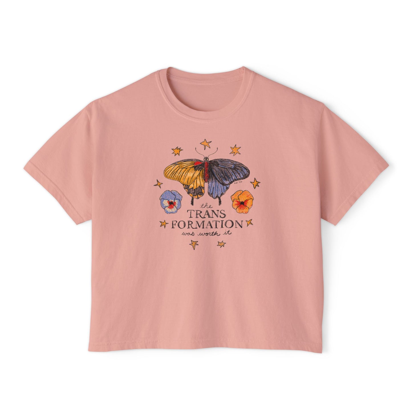 Transformation Boxy Crop Tee