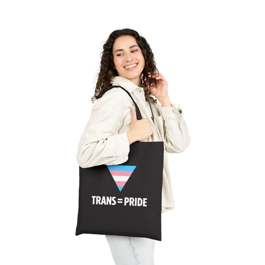 Trans = Pride Cotton Canvas Tote Bag
