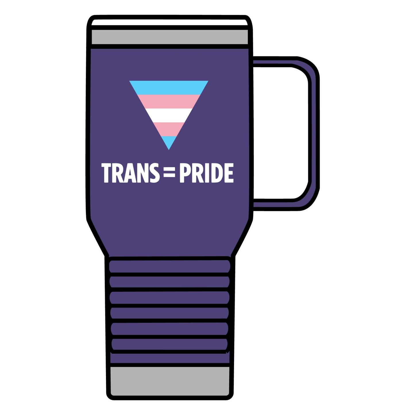 Trans = Pride Travel Mug (20 oz)