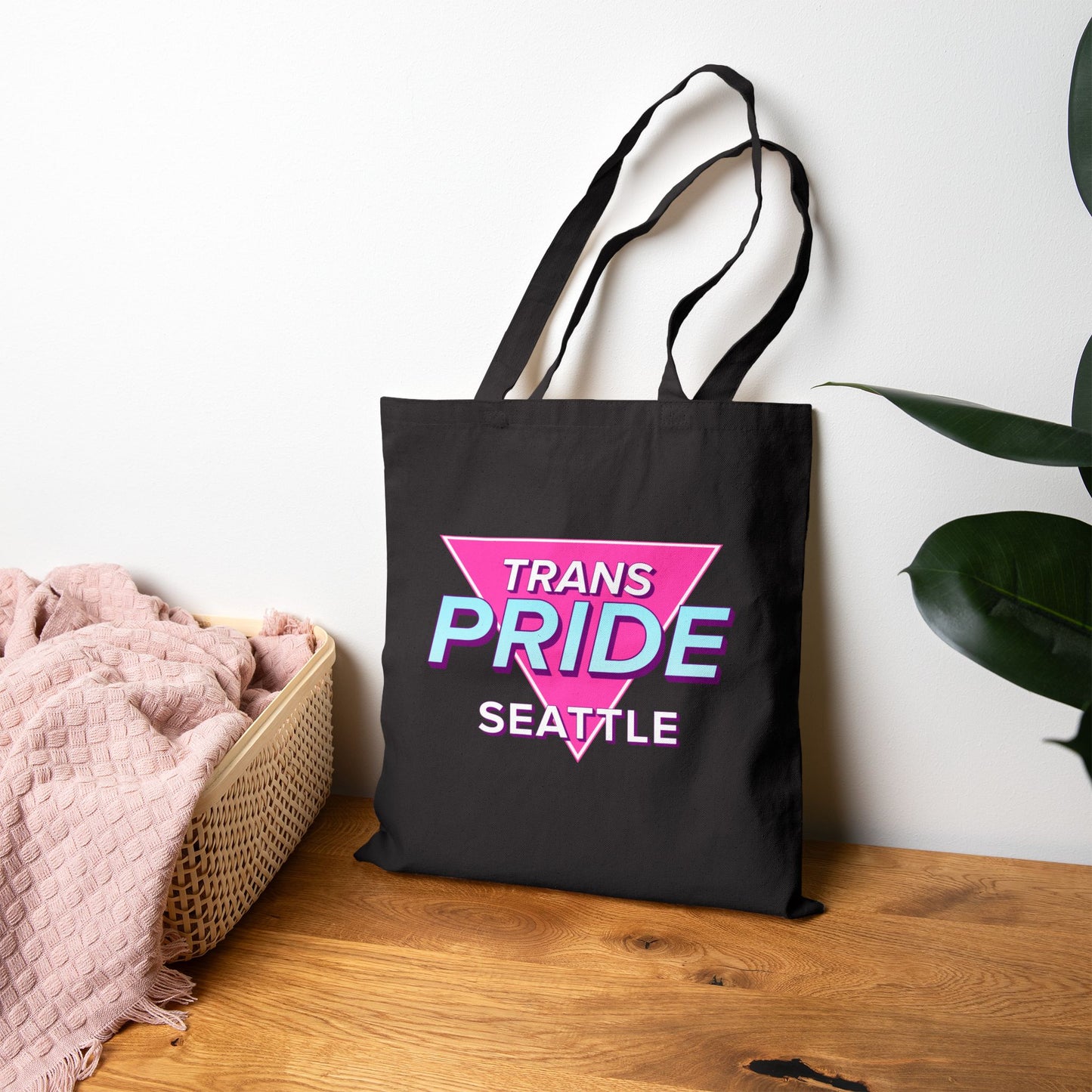 Trans Pride Racer Tote Bag