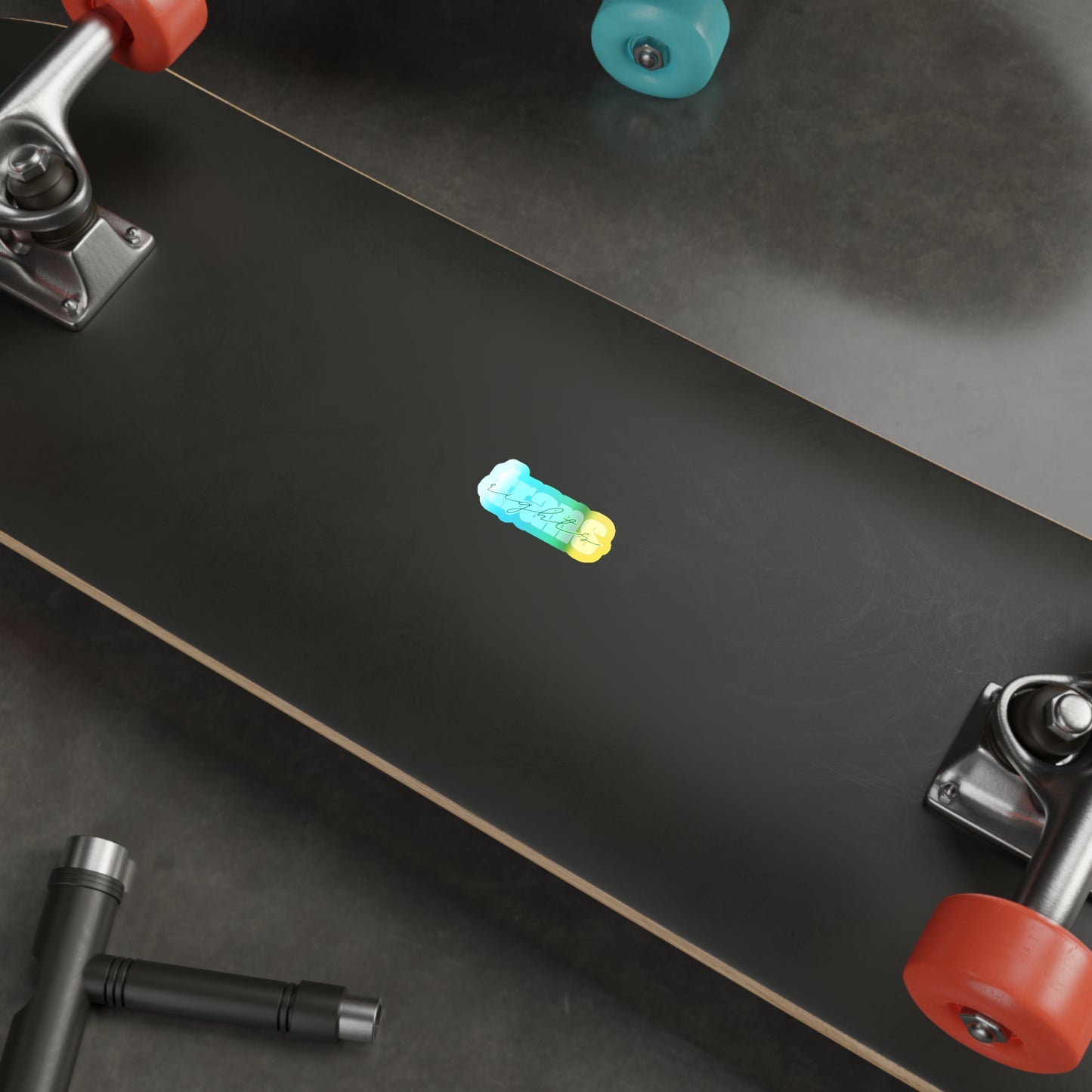 Trans Rights Holographic Sticker