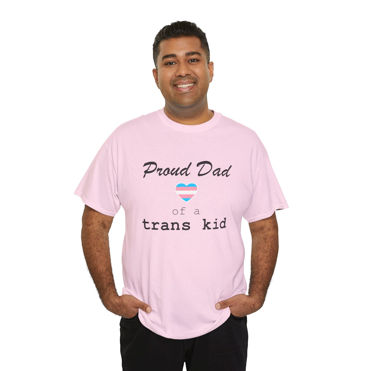Proud Dad of a Trans Kid (Heart) Tee