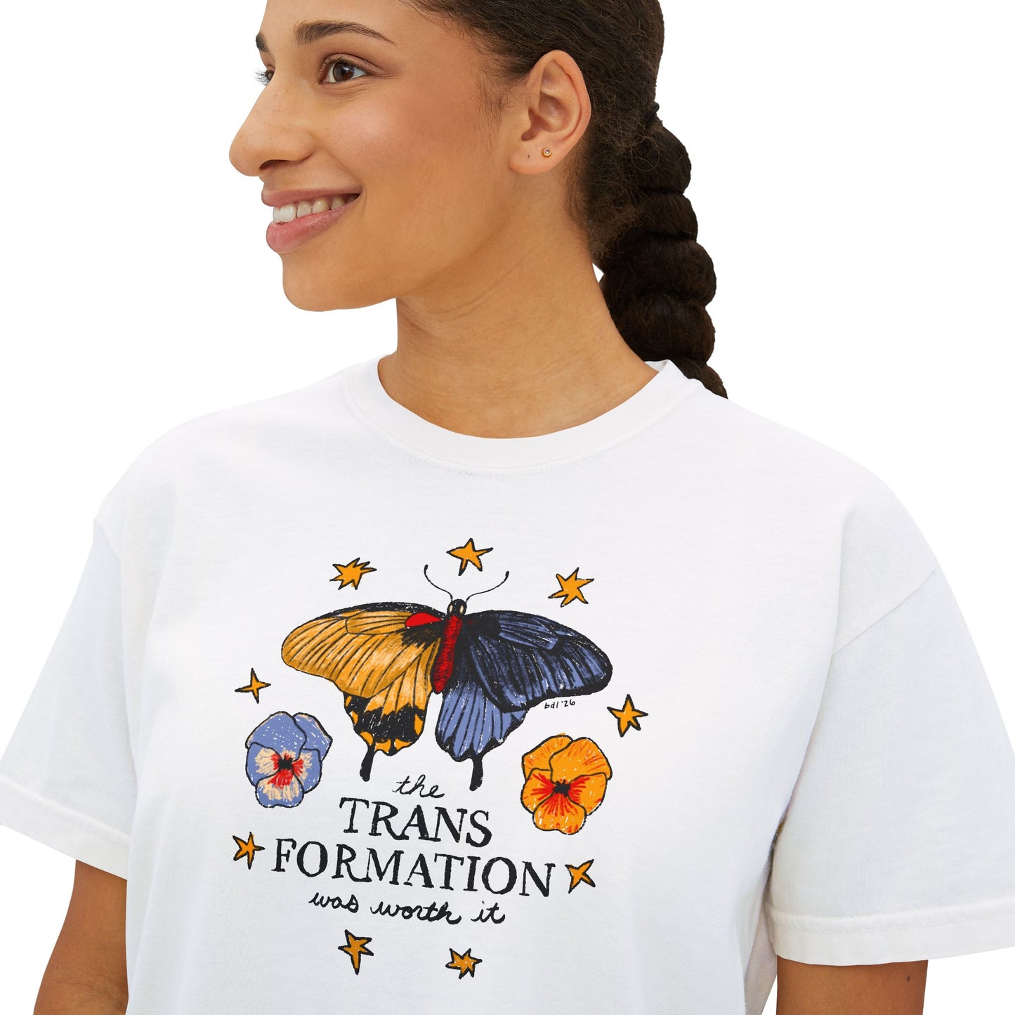 Transformation Boxy Crop Tee