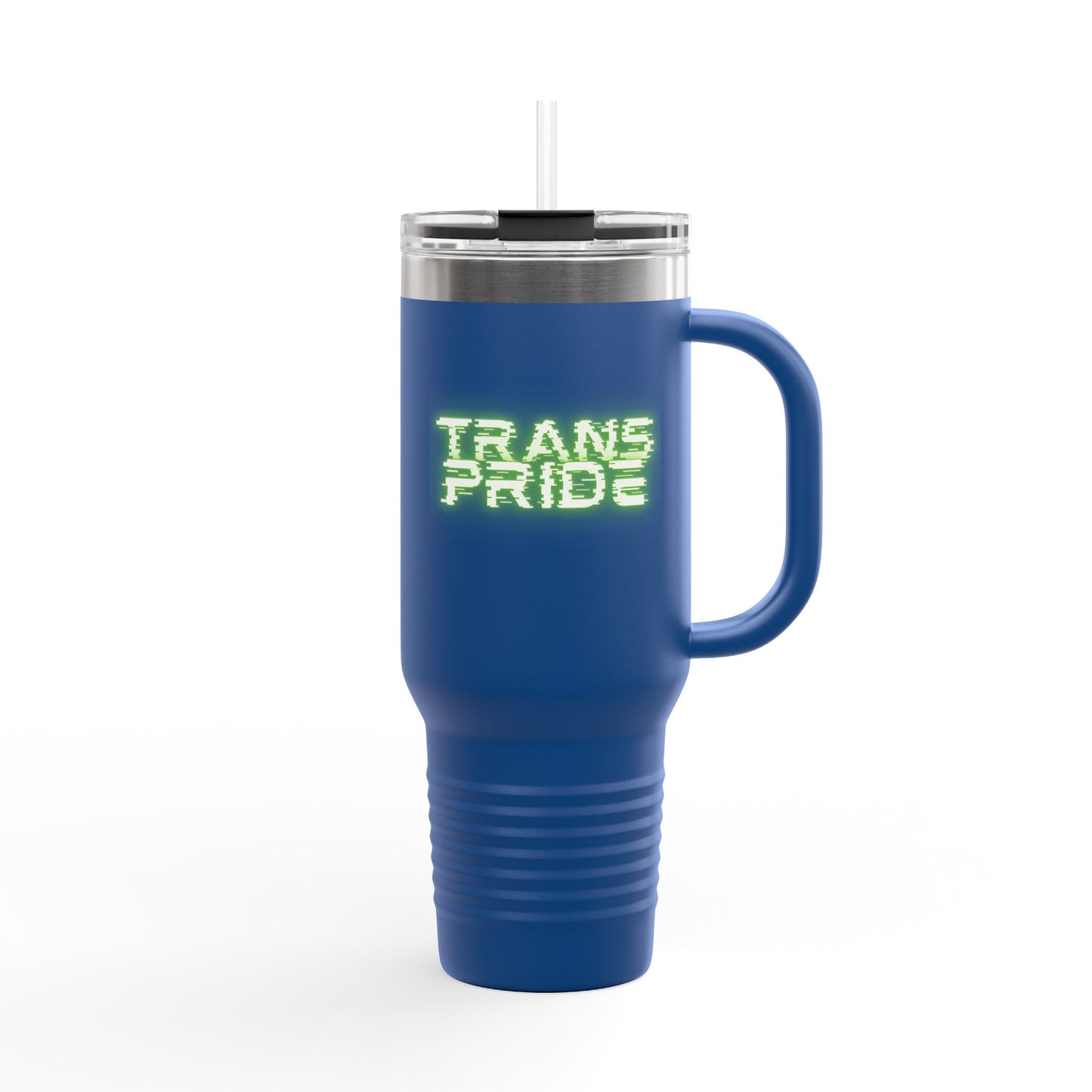 Trans Pride Travel Mug (40 oz, Insulated)