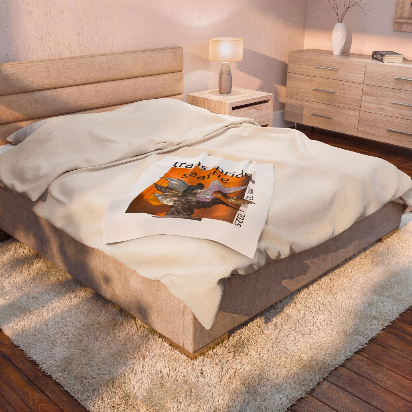 "Becoming" 2025 Trans Pride Blanket