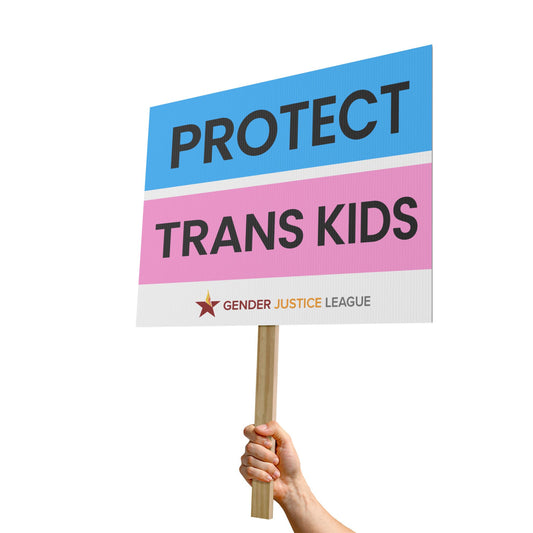 Protect Trans Kids Sign