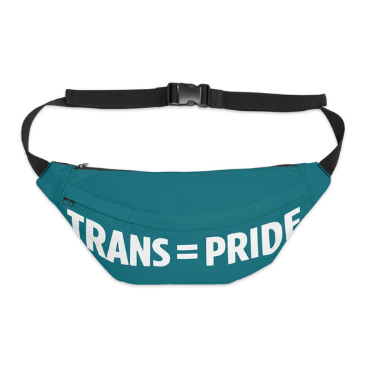 Trans = Pride Fanny Pack (Teal)