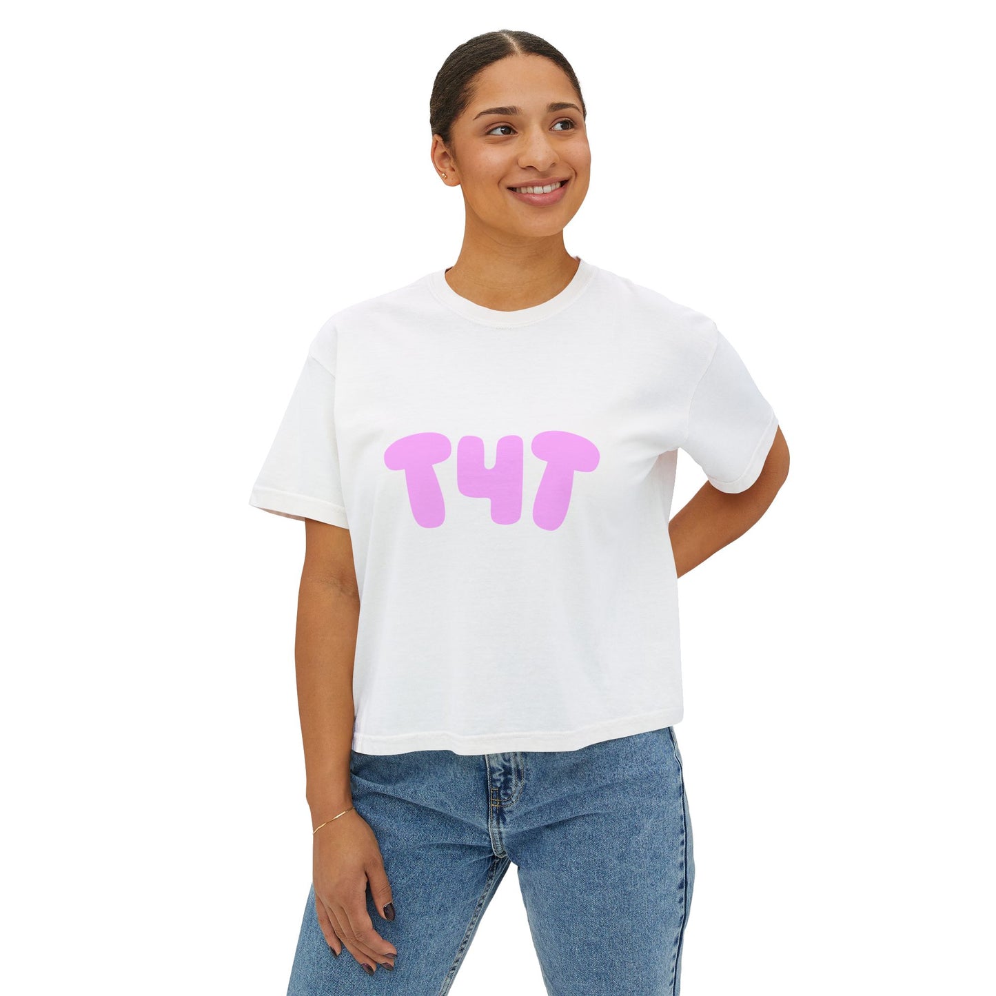 T4T Boxy Crop Tee