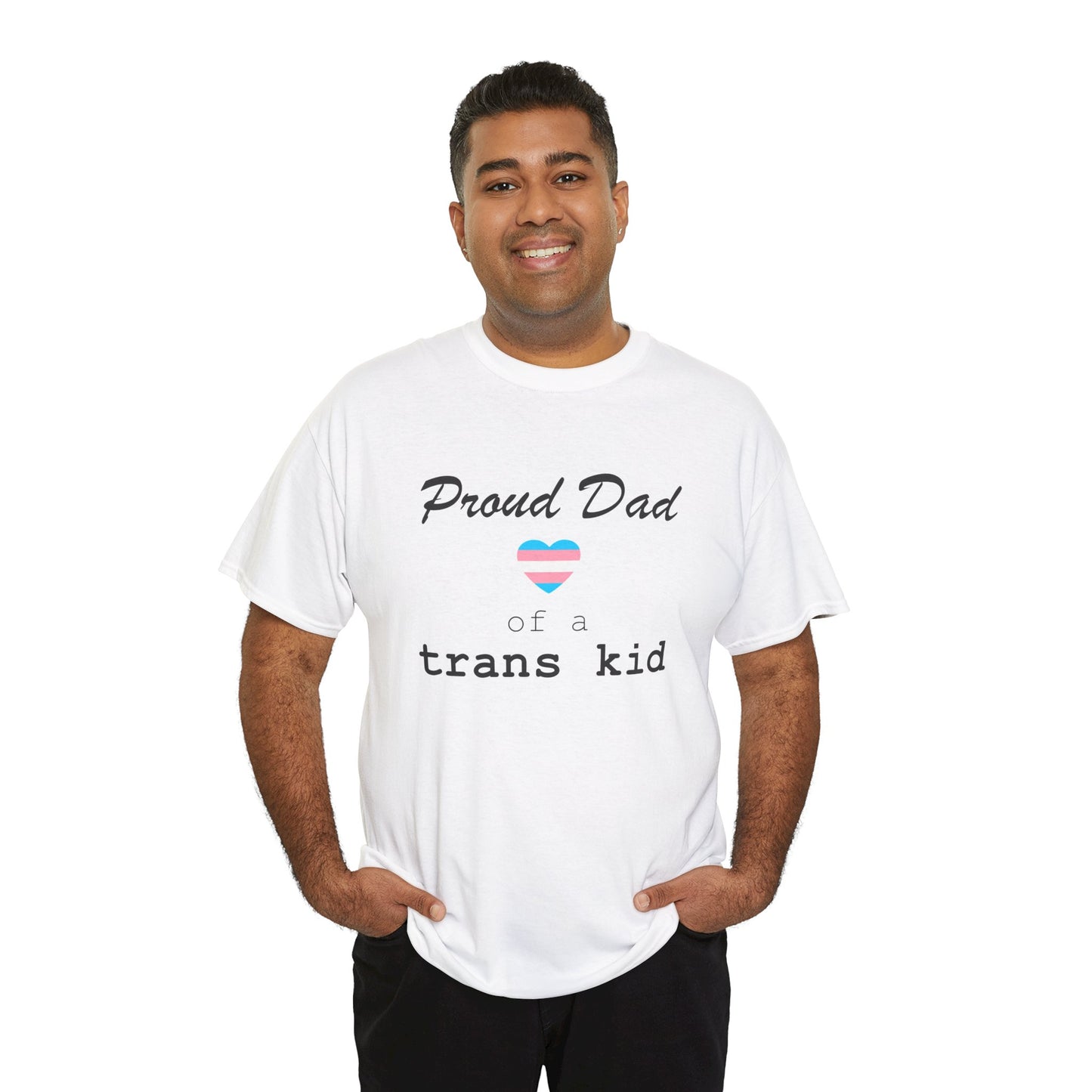 Proud Dad of a Trans Kid (Heart) Tee