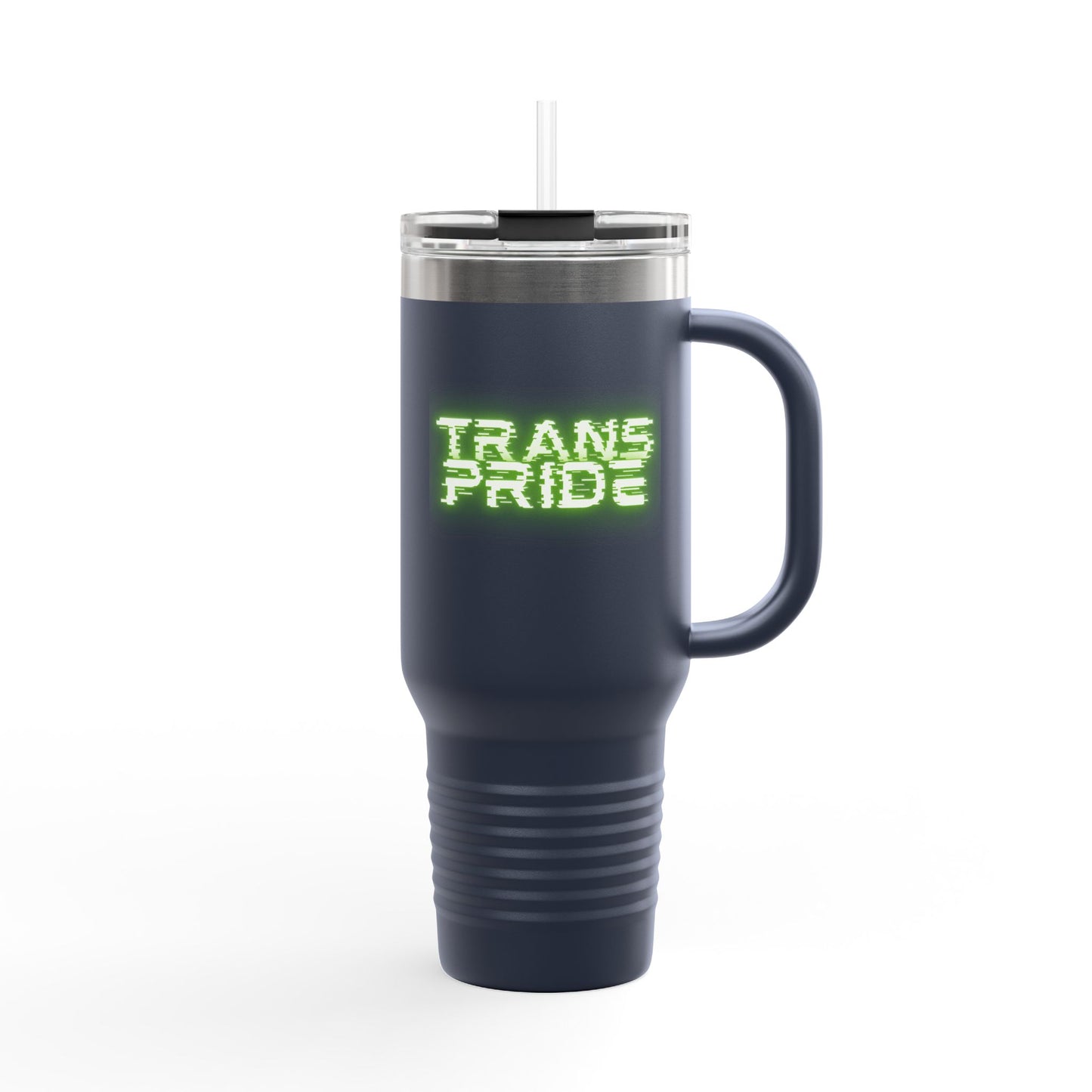 Trans Pride Travel Mug (40 oz, Insulated)