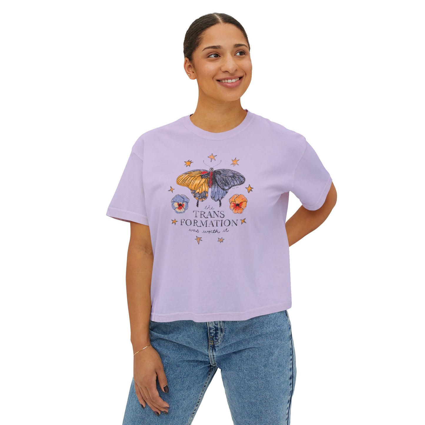 Transformation Boxy Crop Tee