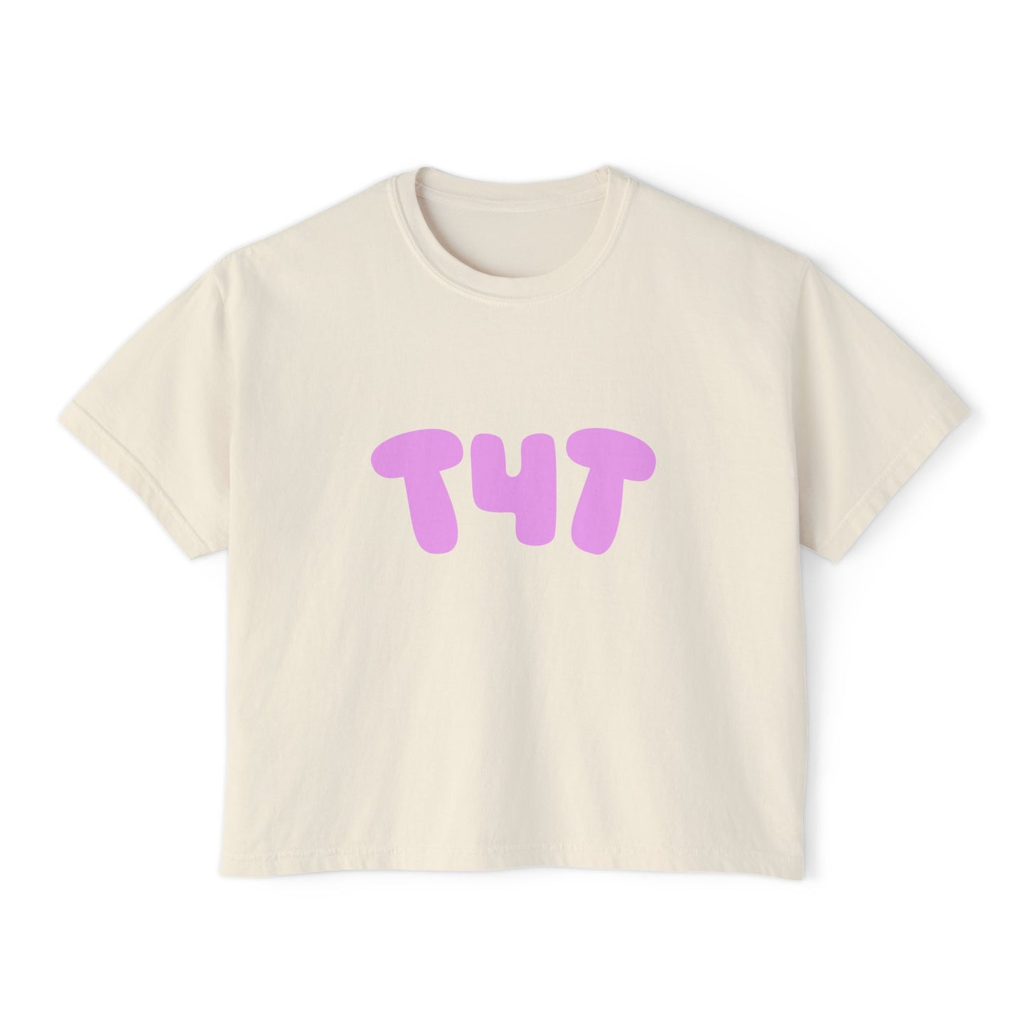 T4T Boxy Crop Tee