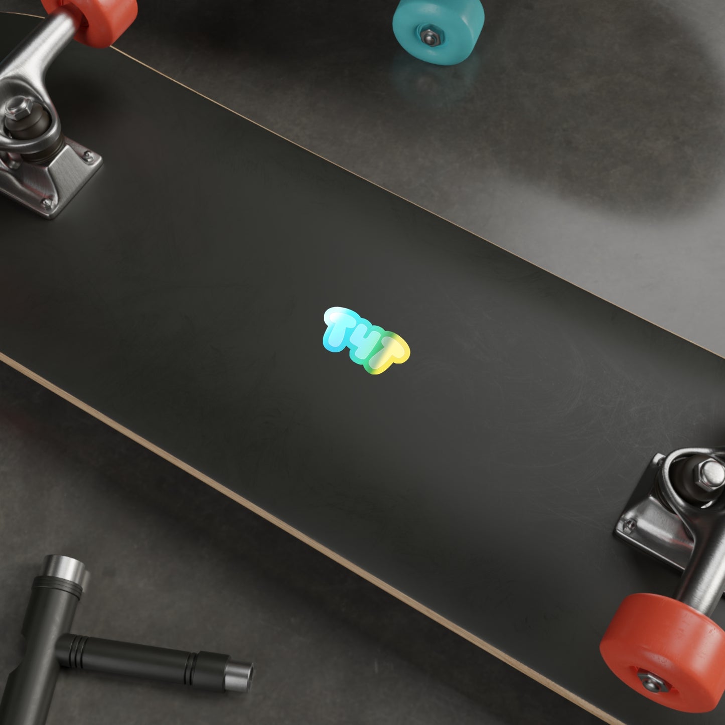 T4T Holographic Sticker
