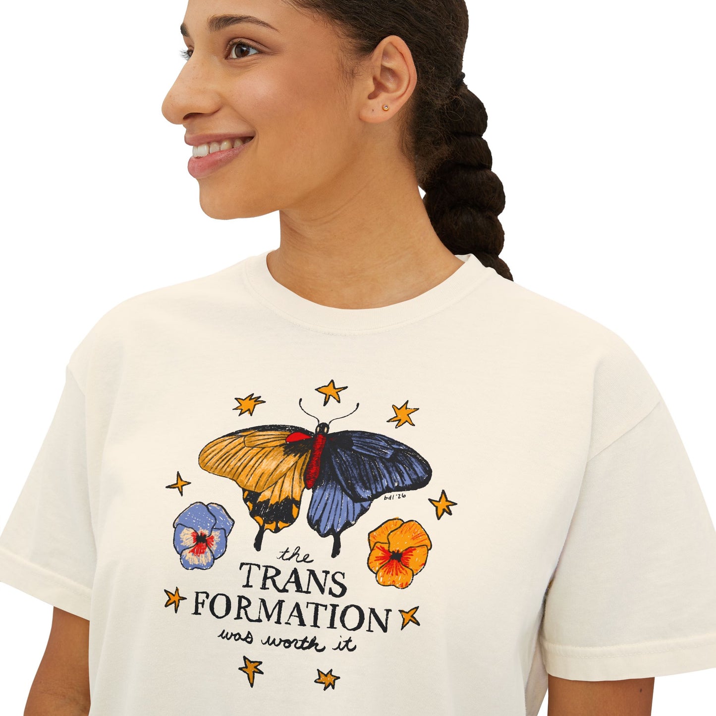 Transformation Boxy Crop Tee