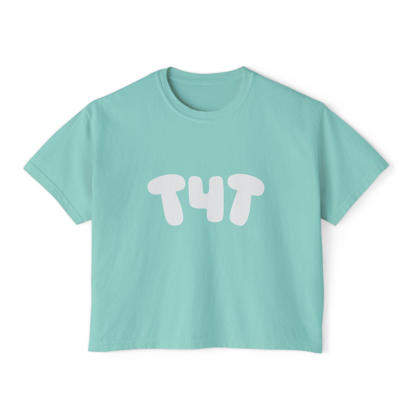 T4T Boxy Crop Tee