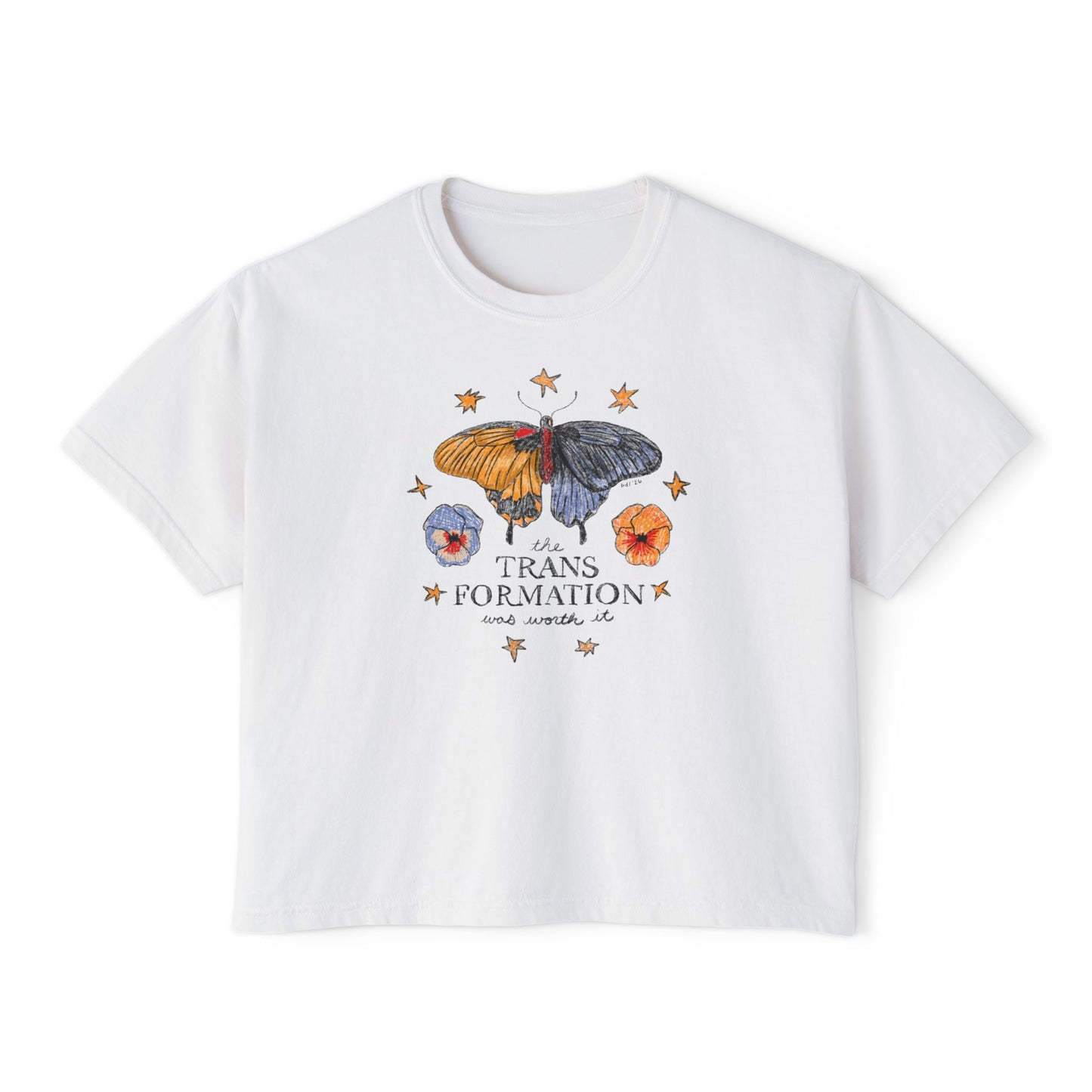 Transformation Boxy Crop Tee