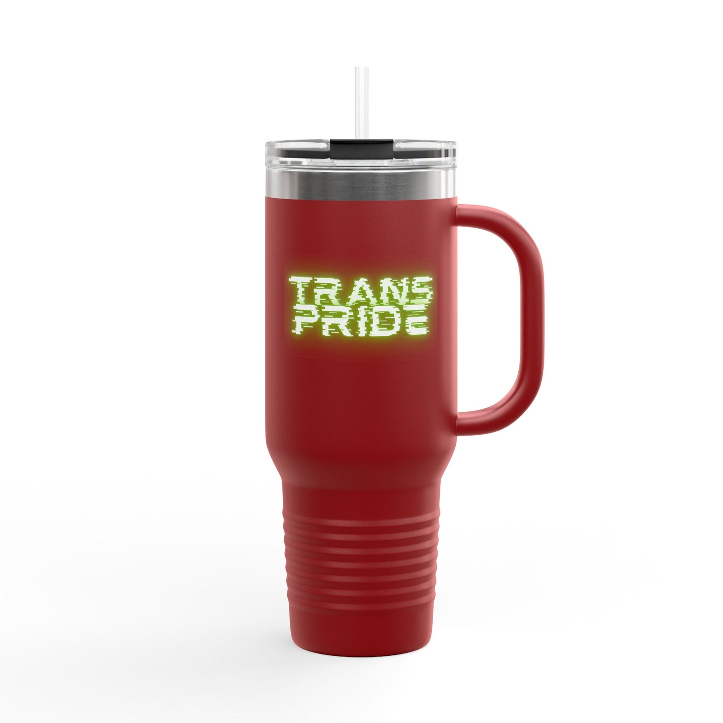 Trans Pride Travel Mug (40 oz, Insulated)
