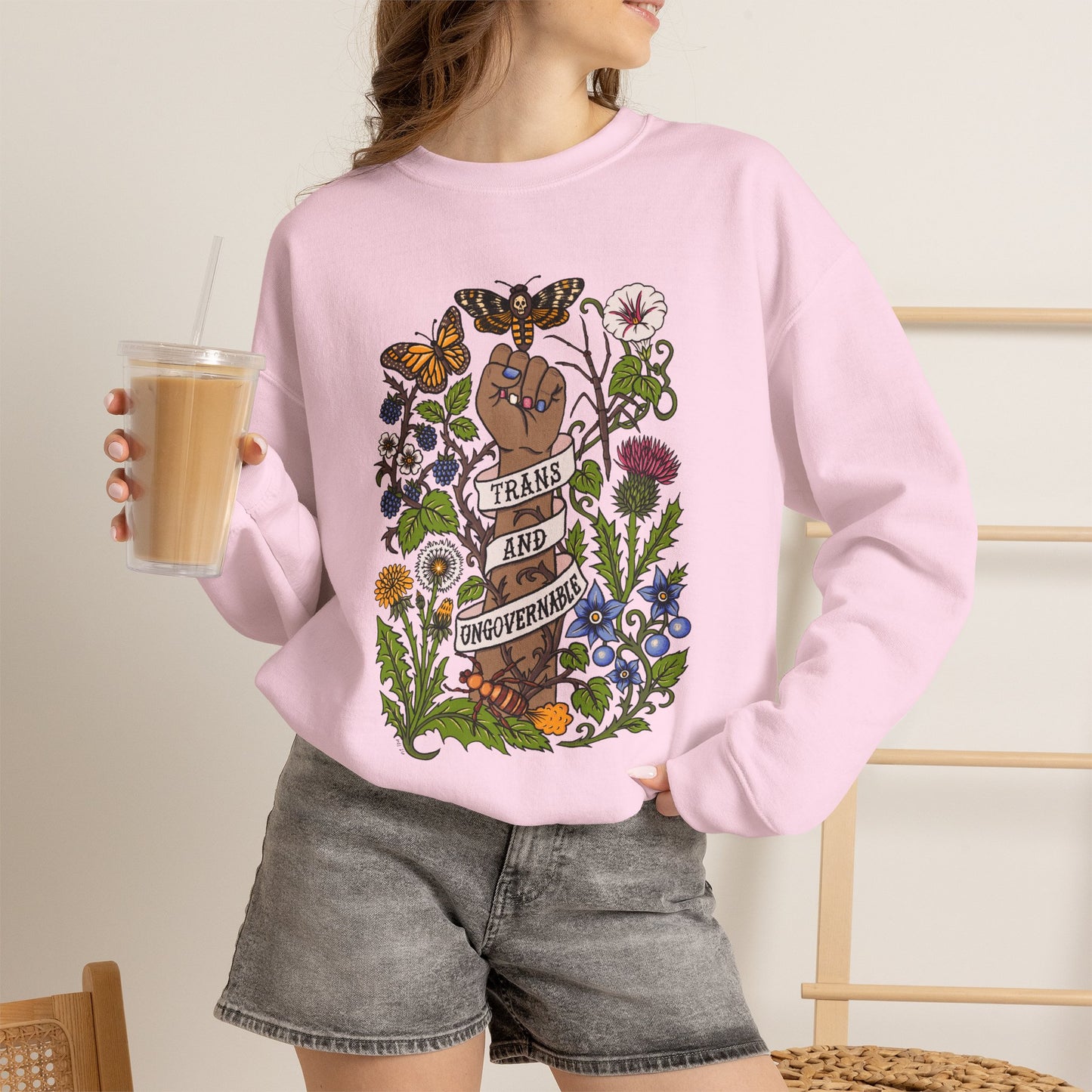 Trans and Ungovernable Crewneck Sweatshirt