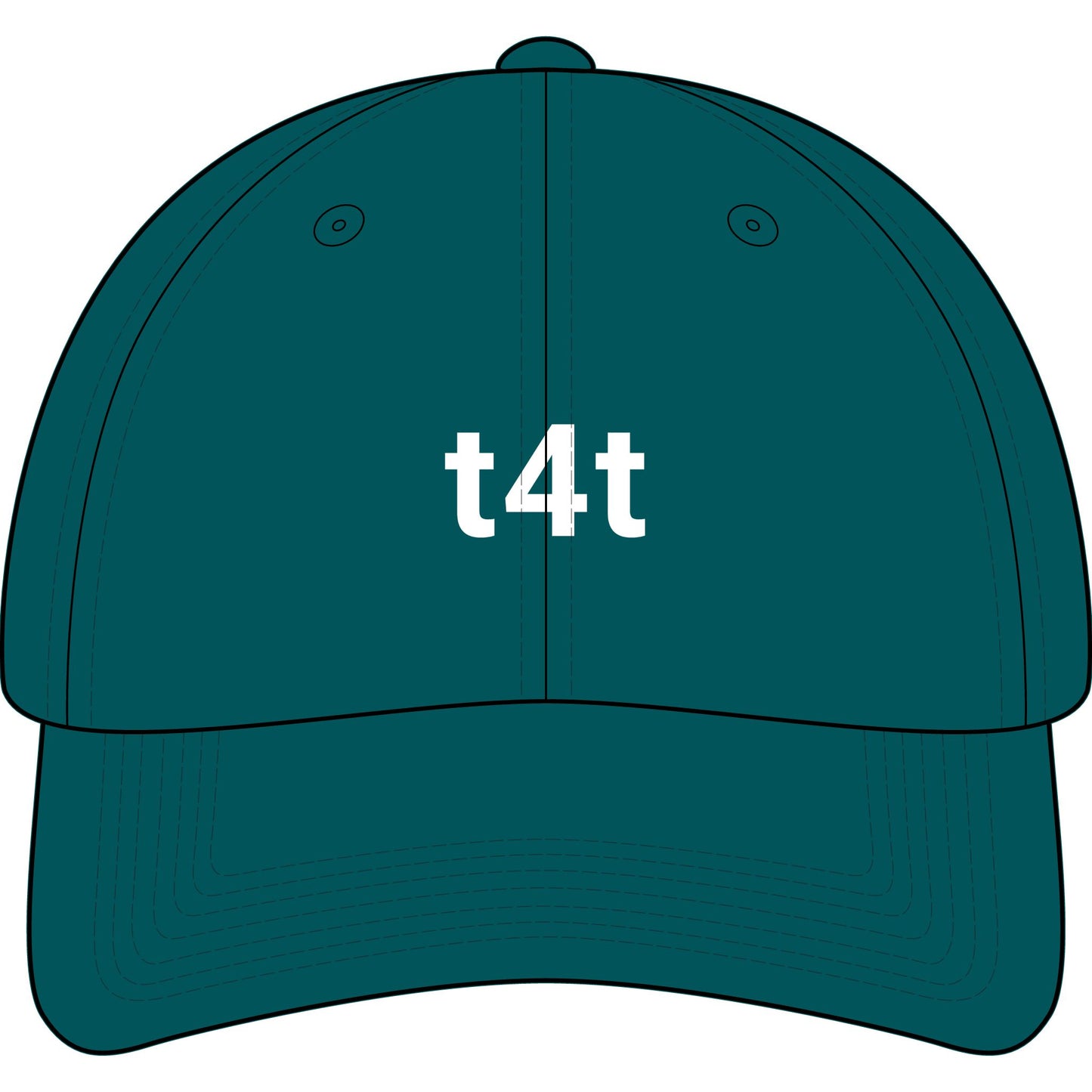 T4T Embroidered Cord Dad Hat