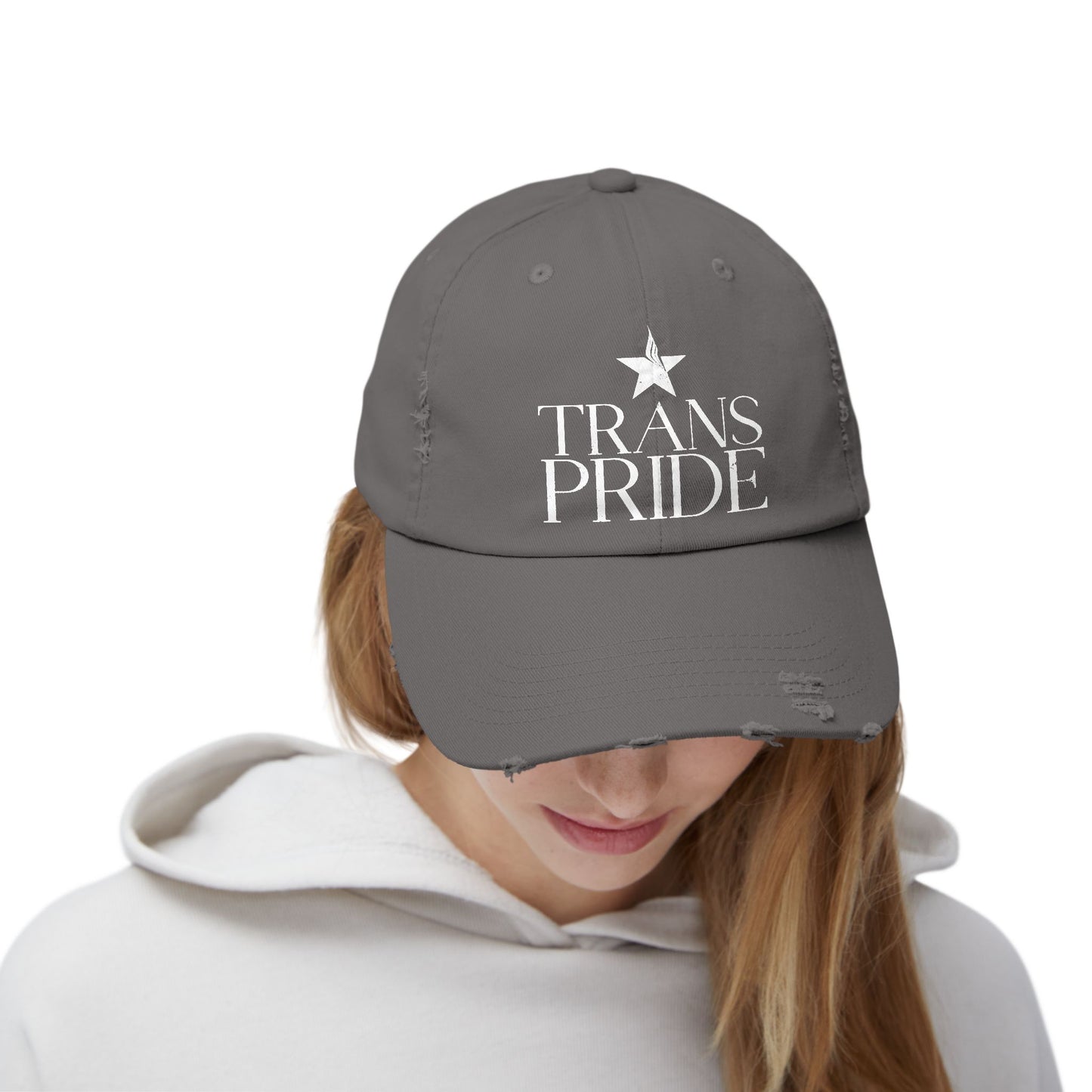 Trans Pride Distressed Dad Hat