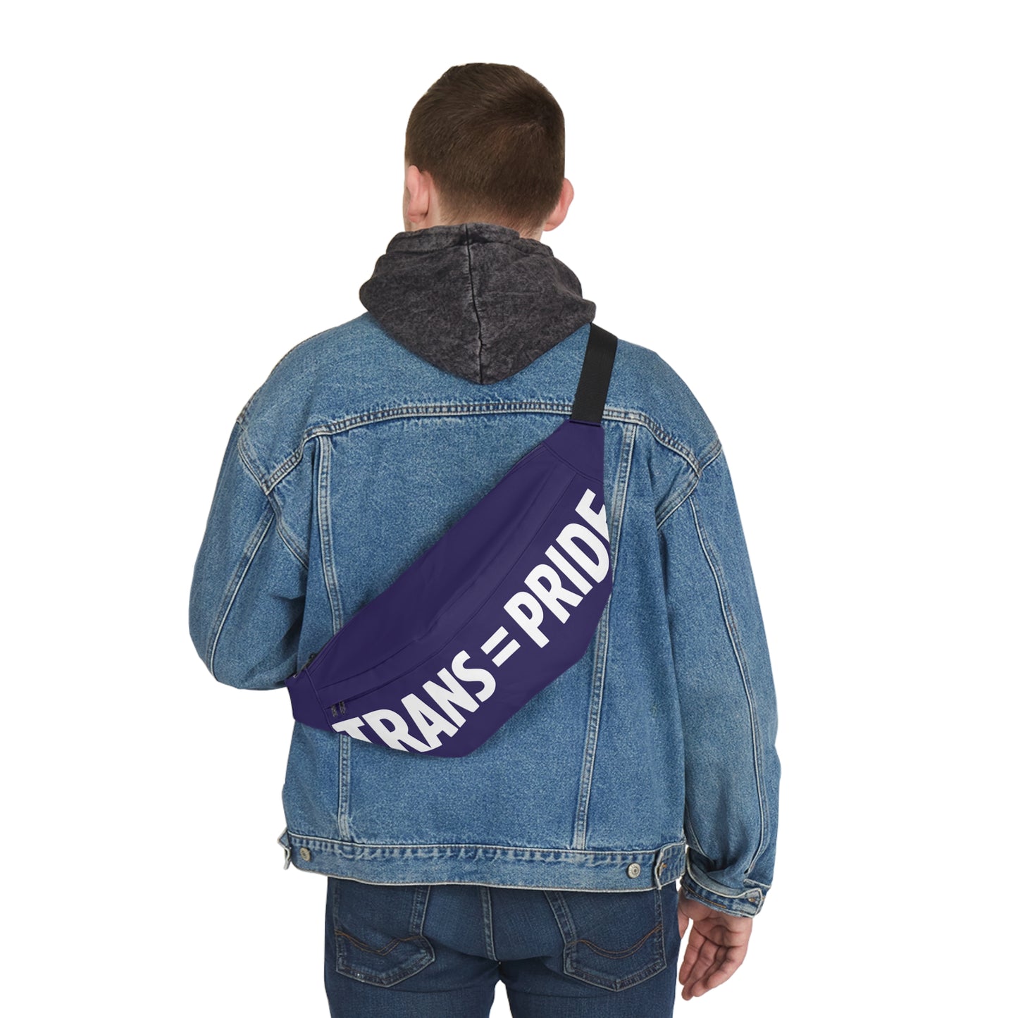 Trans = Pride Fanny Pack (Purple)