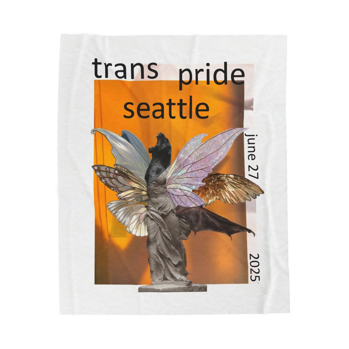 "Becoming" 2025 Trans Pride Blanket