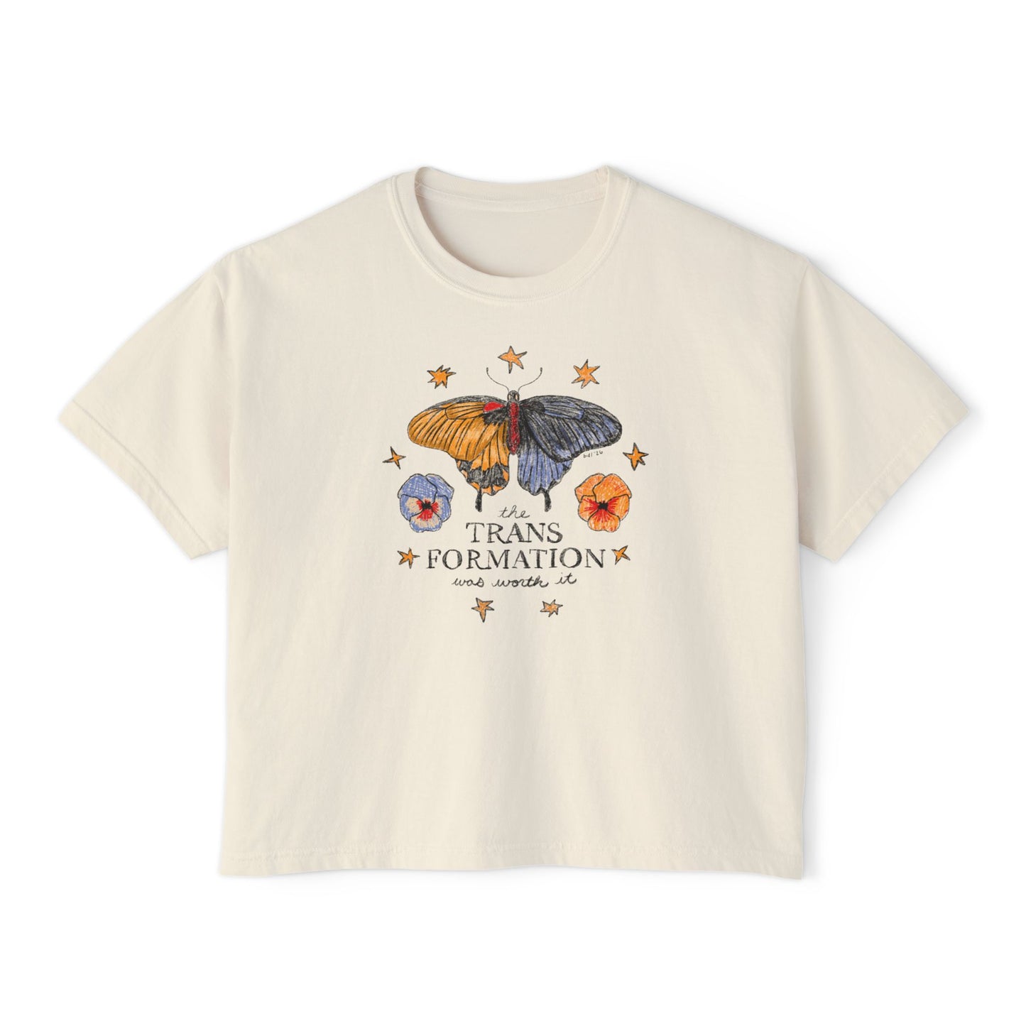 Transformation Boxy Crop Tee