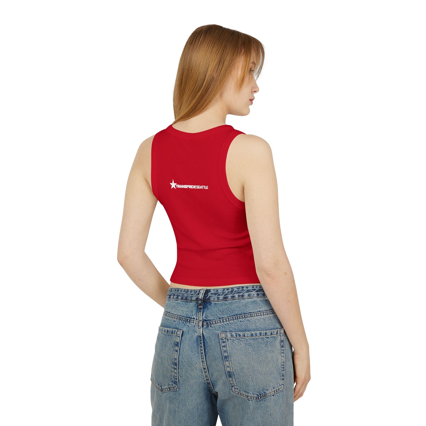 Trans = Pride Racer Tank Top