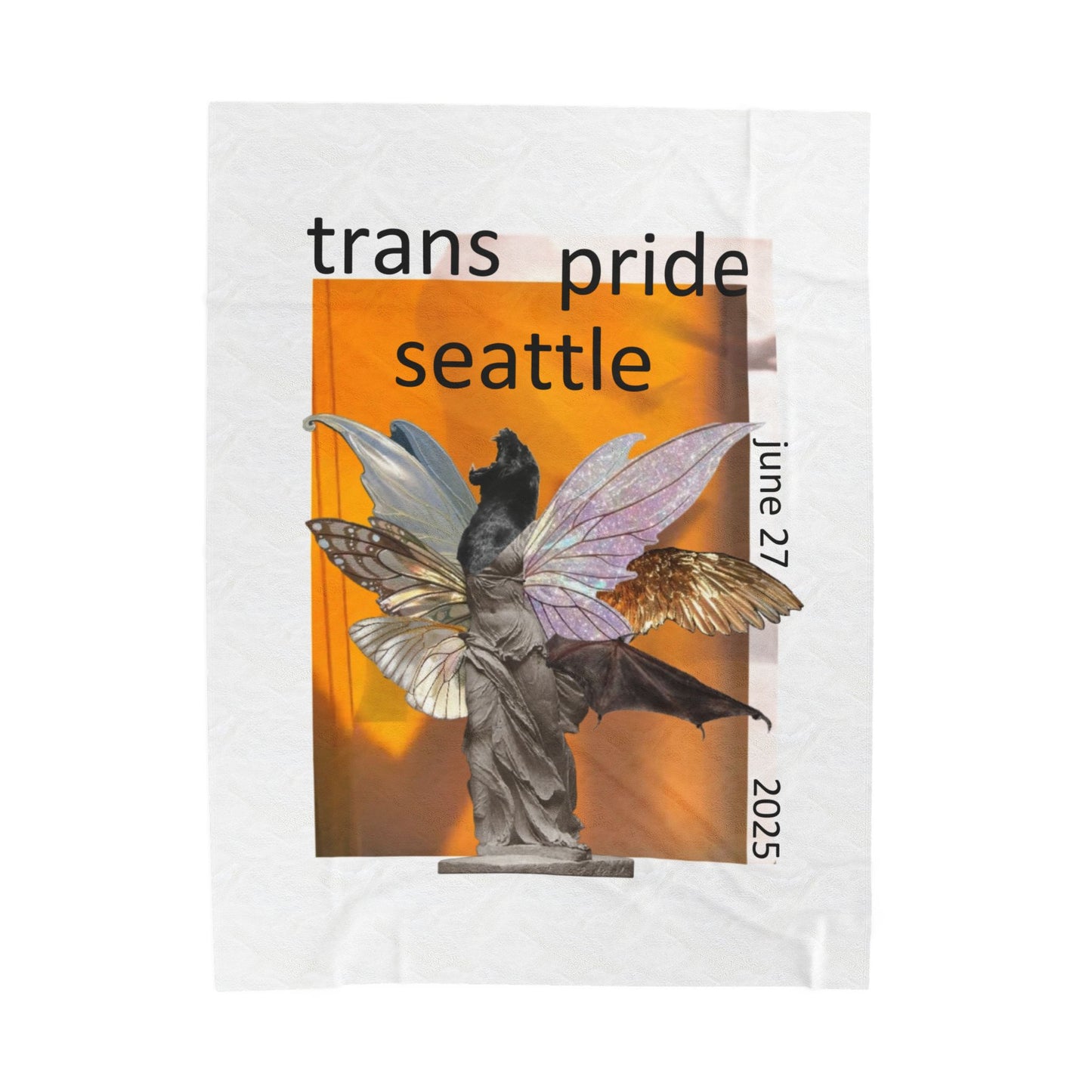 "Becoming" 2025 Trans Pride Blanket