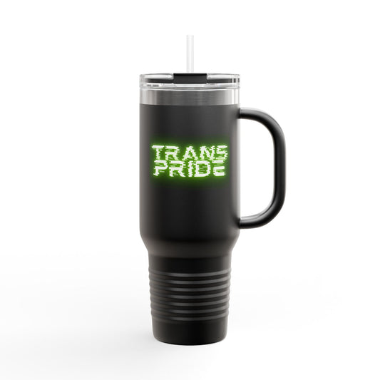 Trans Pride Travel Mug (40 oz, Insulated)