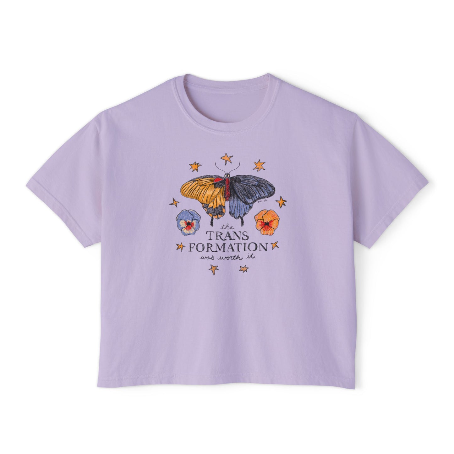 Transformation Boxy Crop Tee