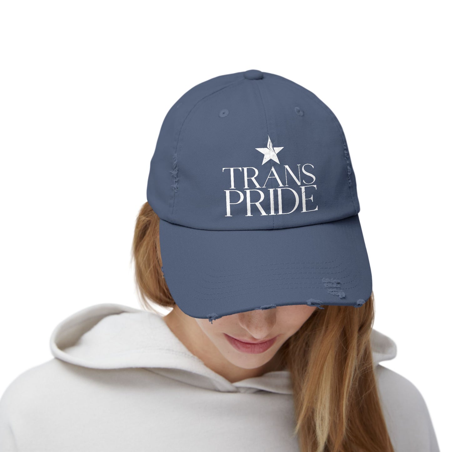 Trans Pride Distressed Dad Hat