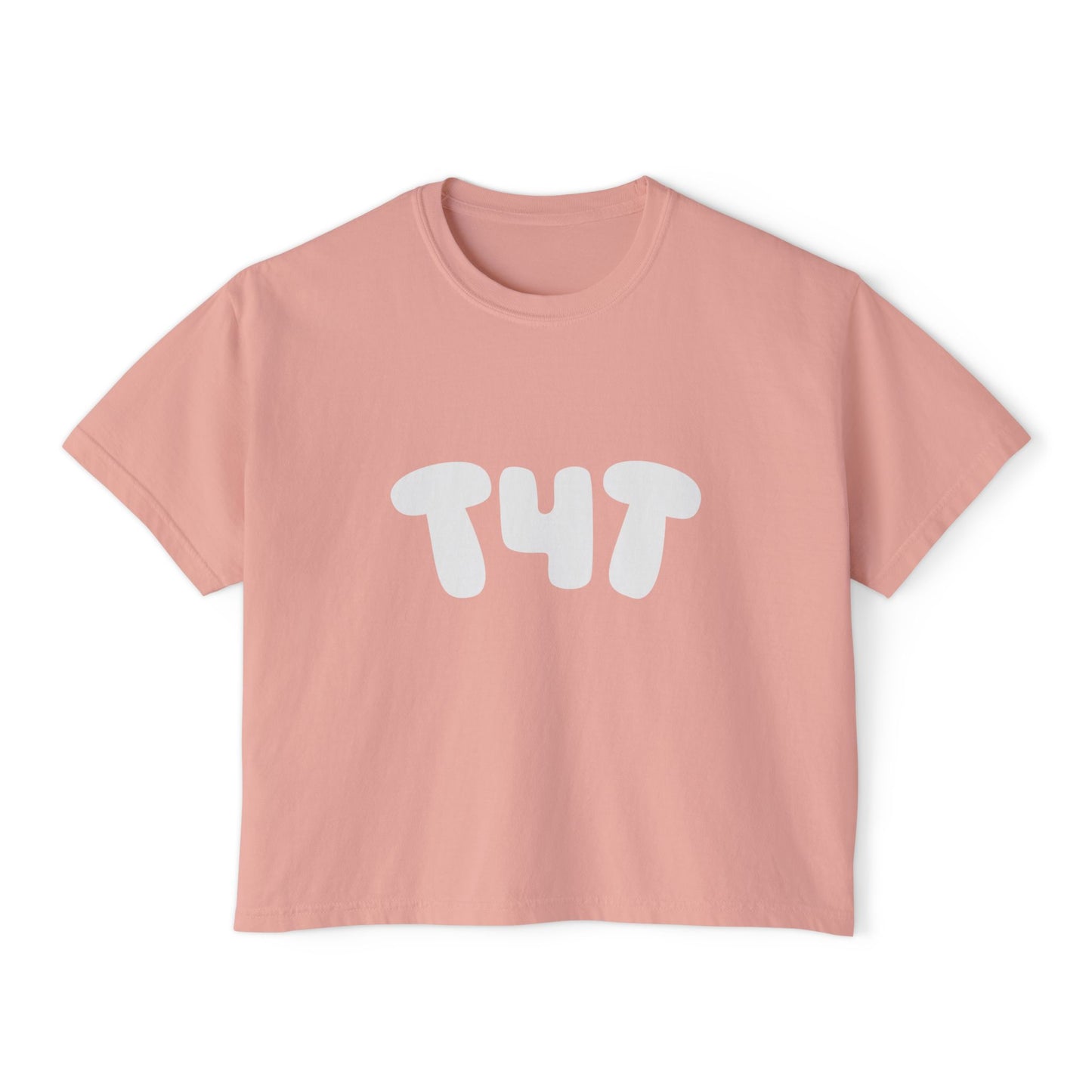 T4T Boxy Crop Tee