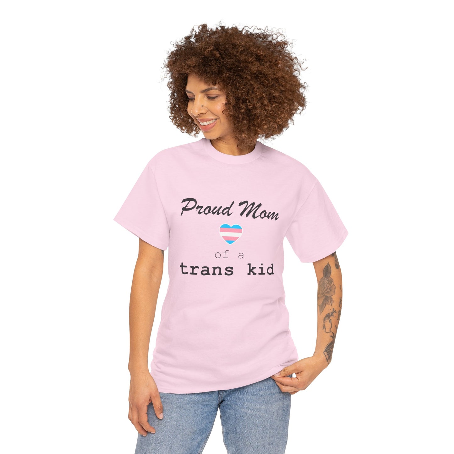 Proud Mom of a Trans Kid (Heart) Tee