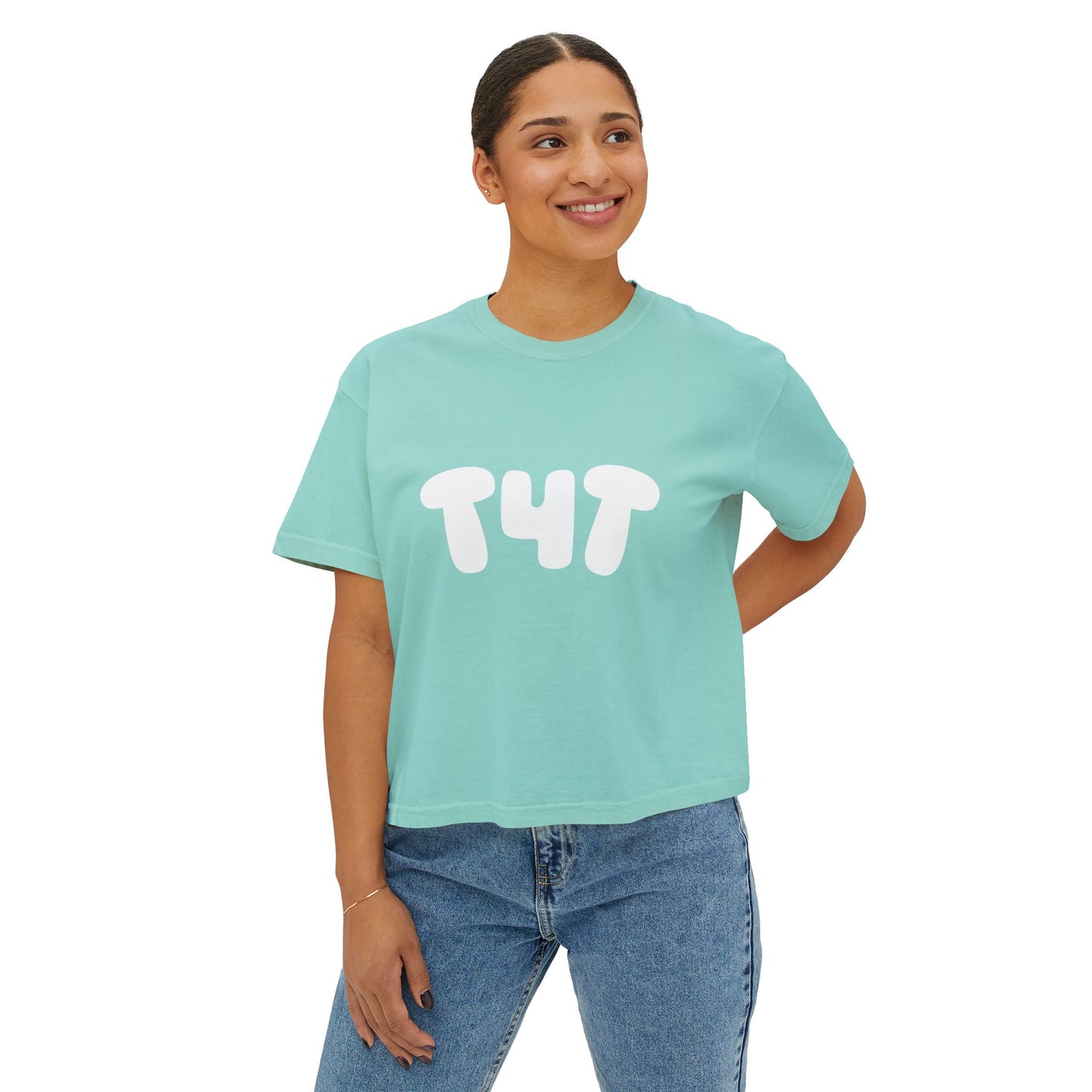 T4T Boxy Crop Tee