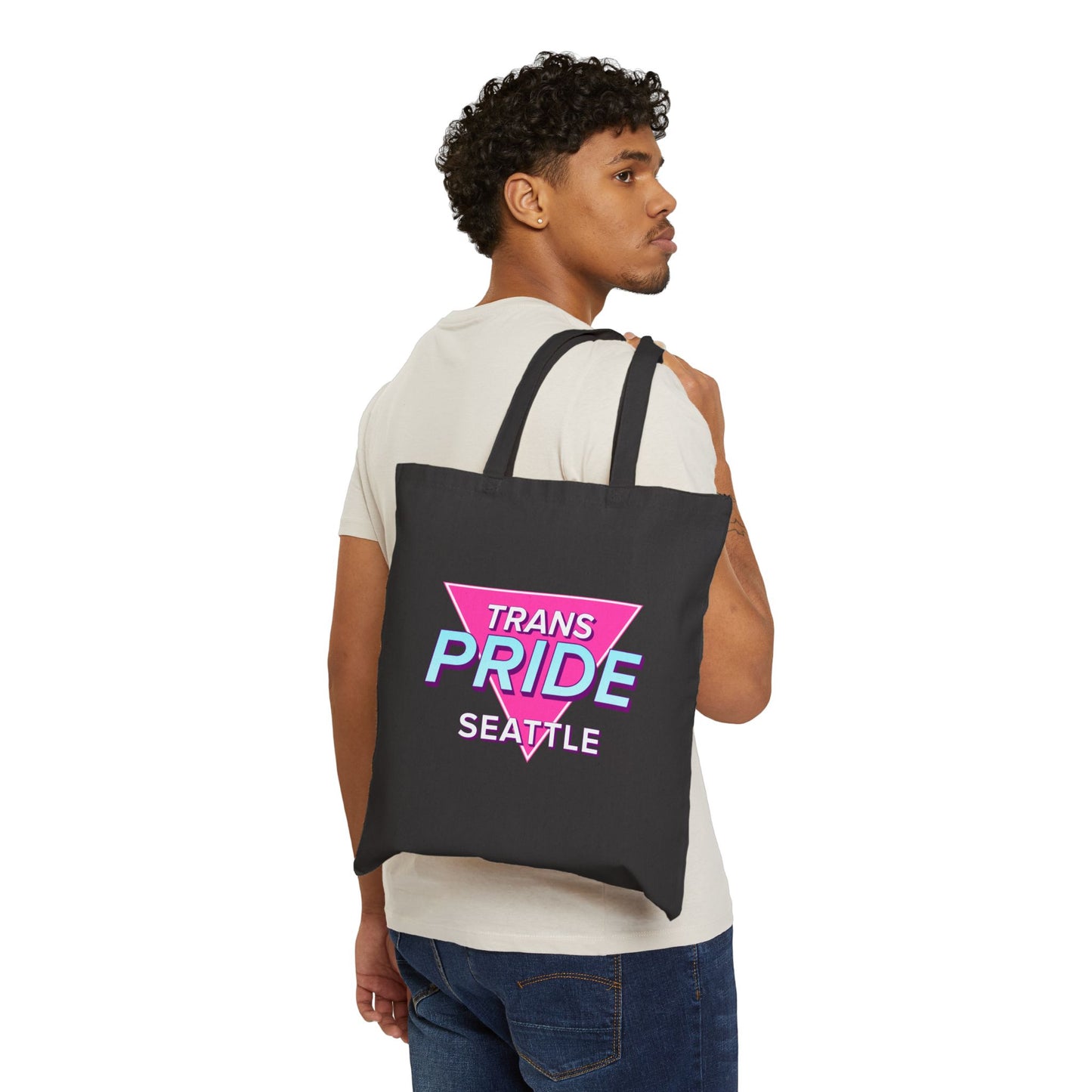 Trans Pride Racer Tote Bag