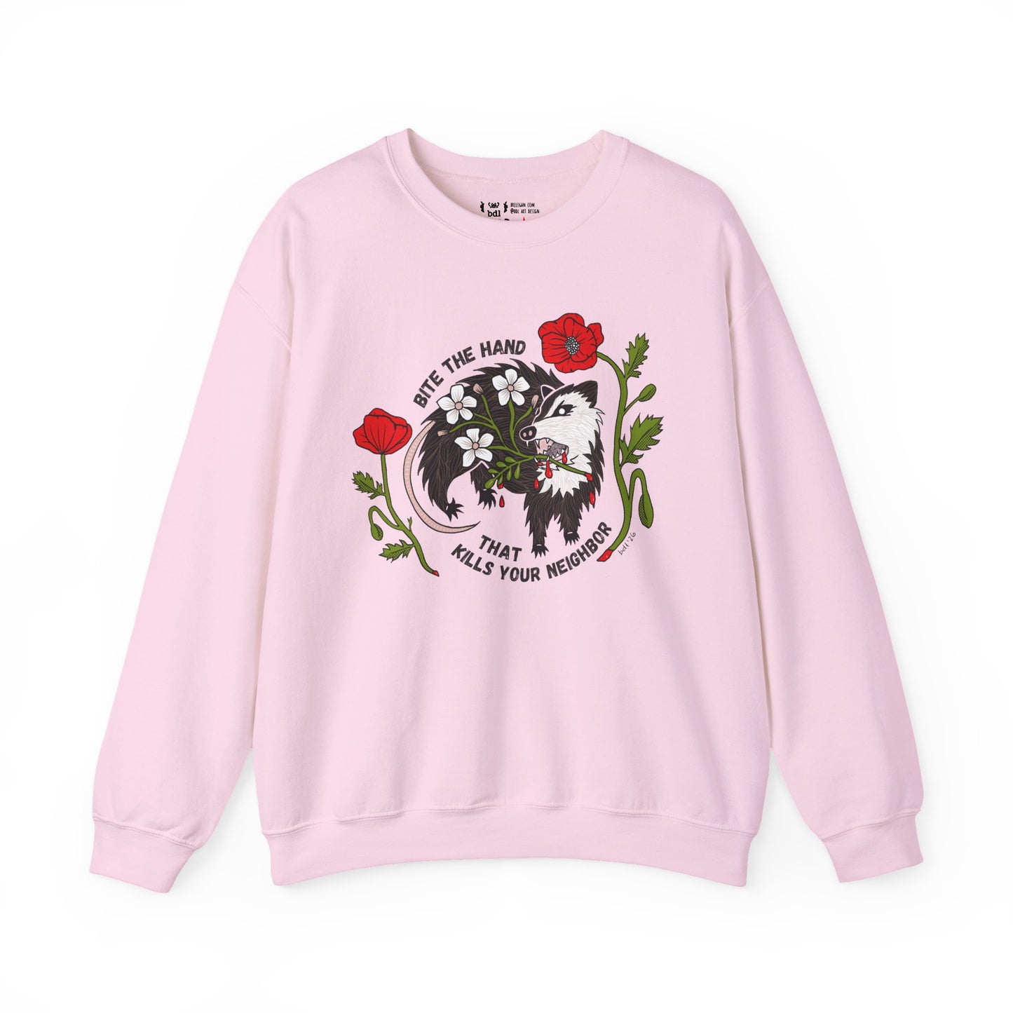 Bite the Hand Crewneck Sweatshirt