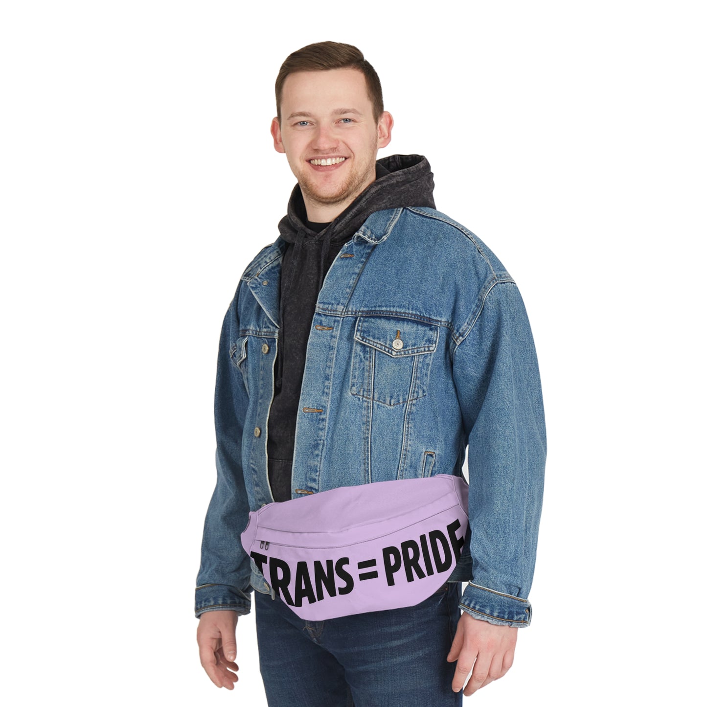 Trans = Pride Fanny Pack (Lavender)