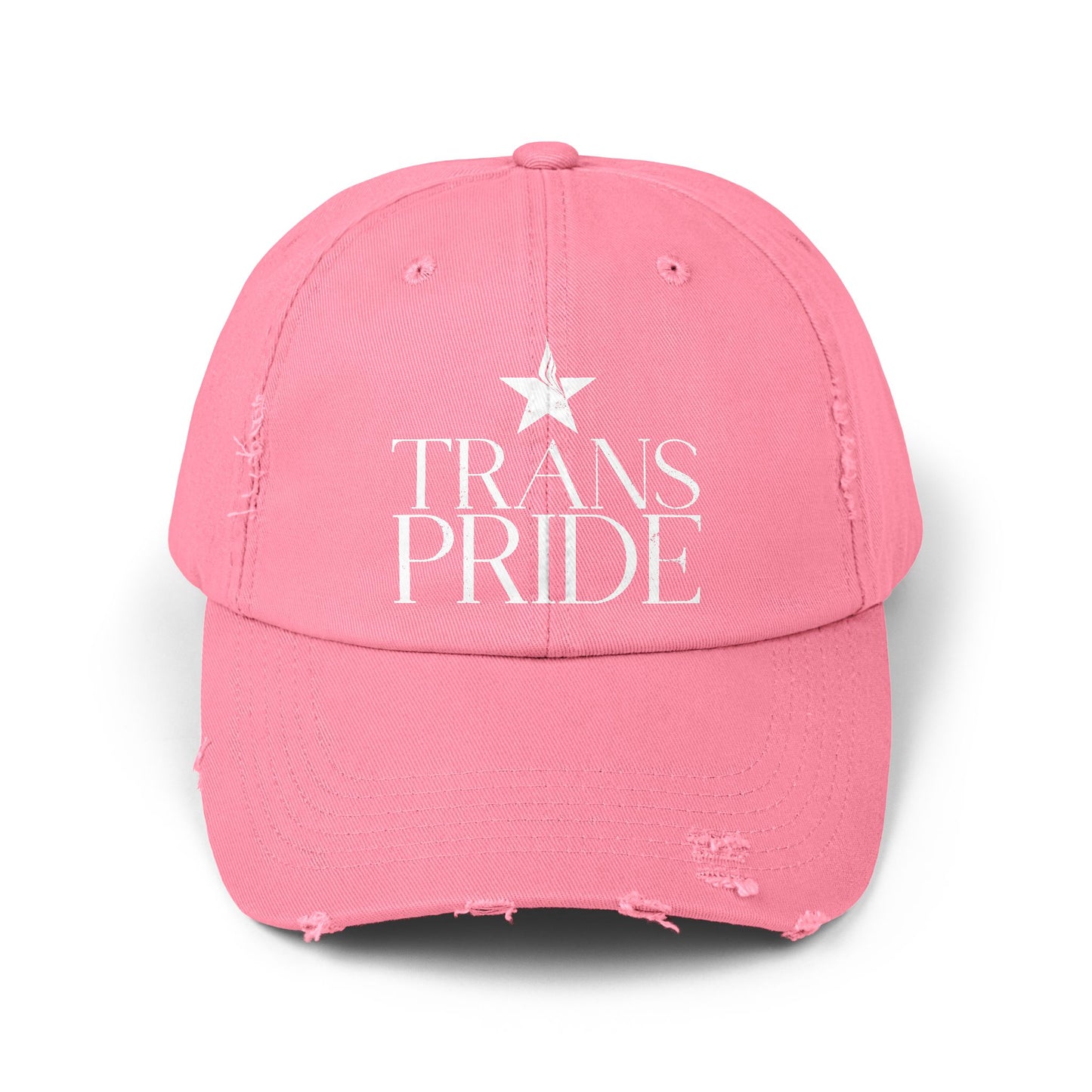 Trans Pride Distressed Dad Hat