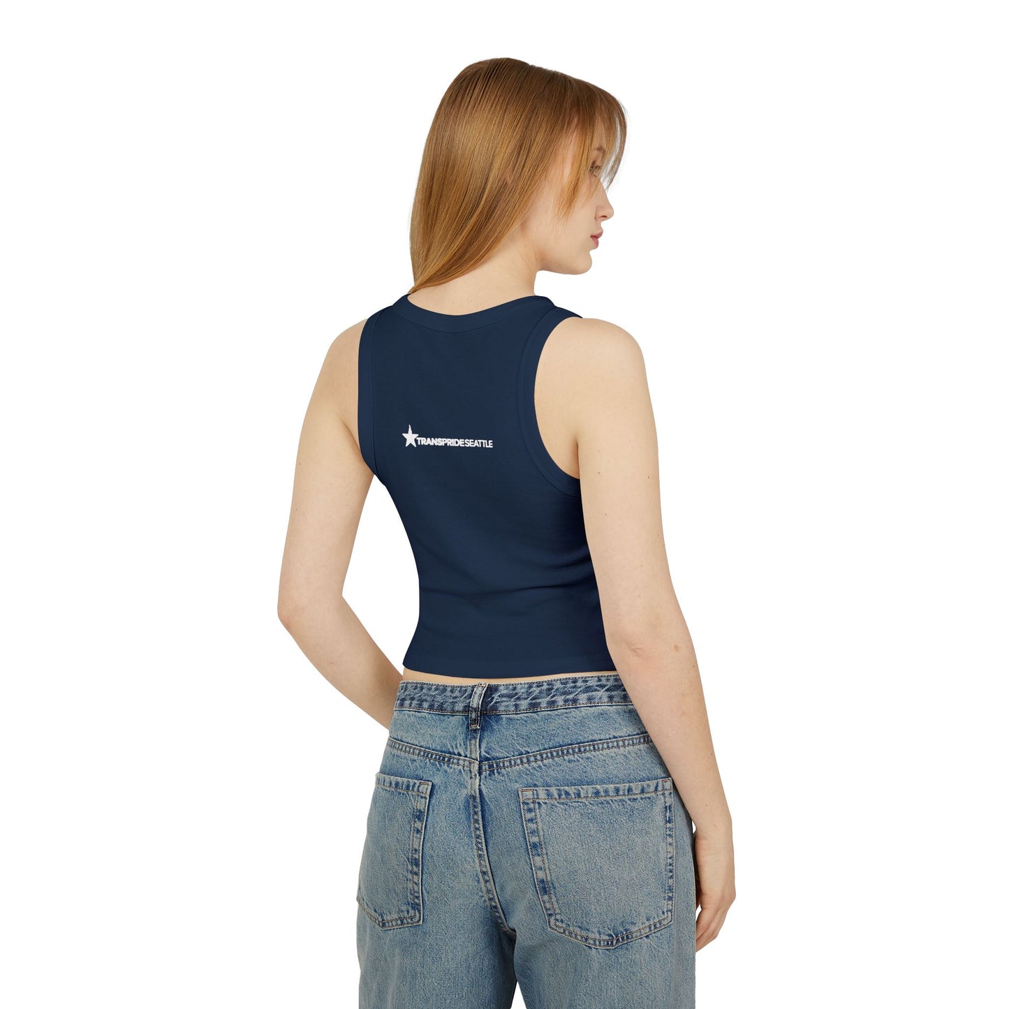 Trans = Pride Racer Tank Top