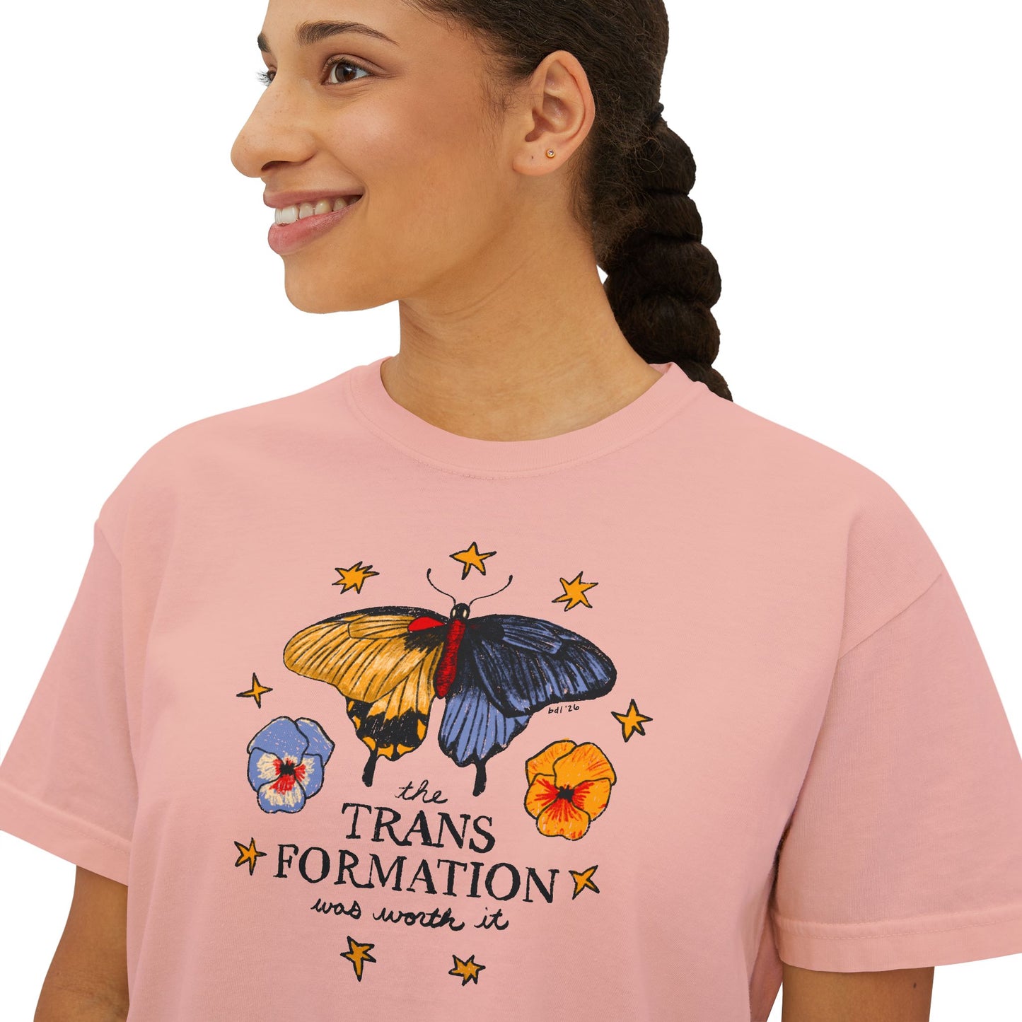 Transformation Boxy Crop Tee