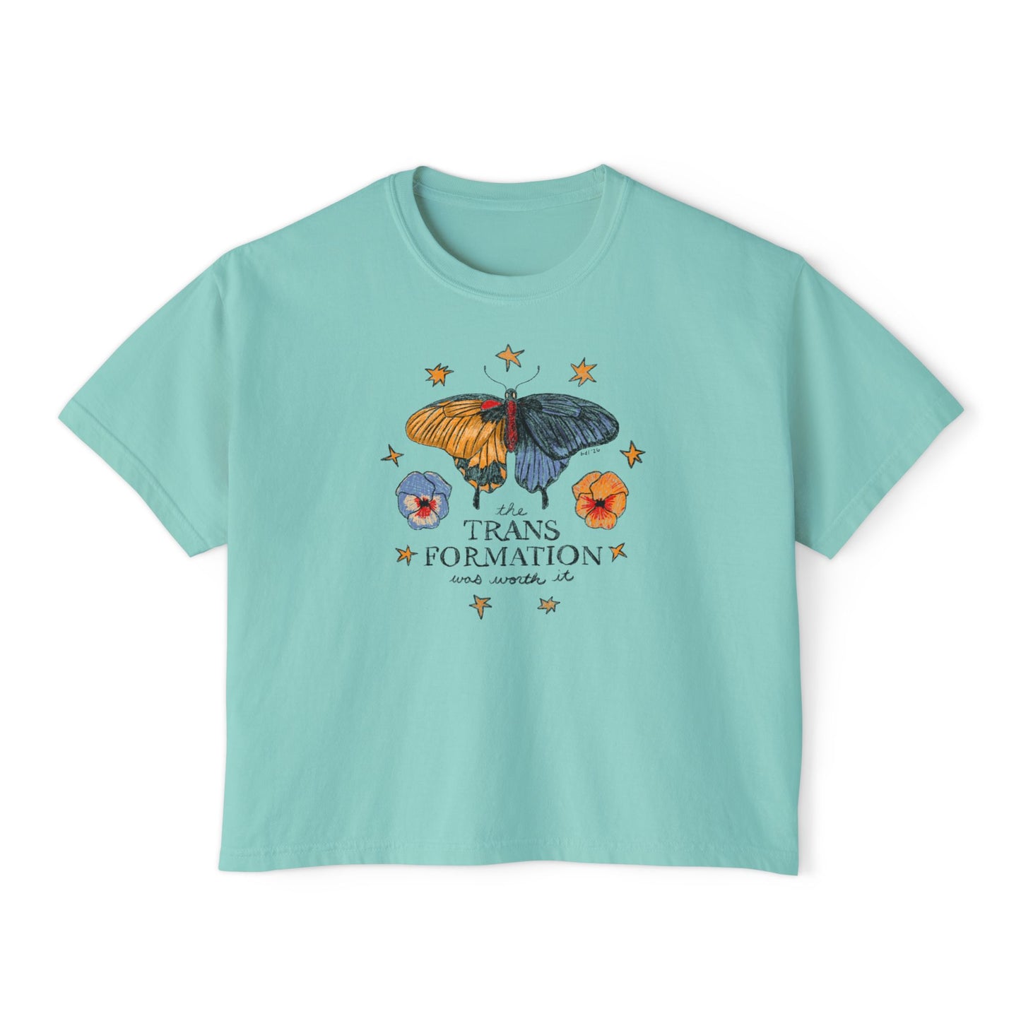Transformation Boxy Crop Tee