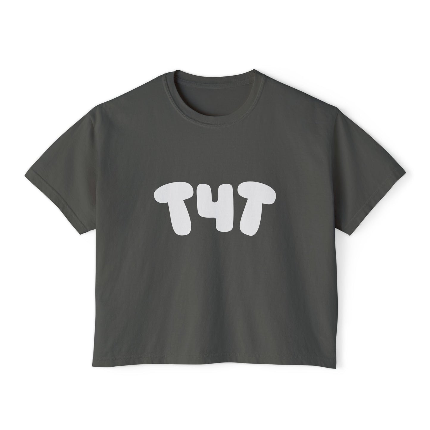 T4T Boxy Crop Tee
